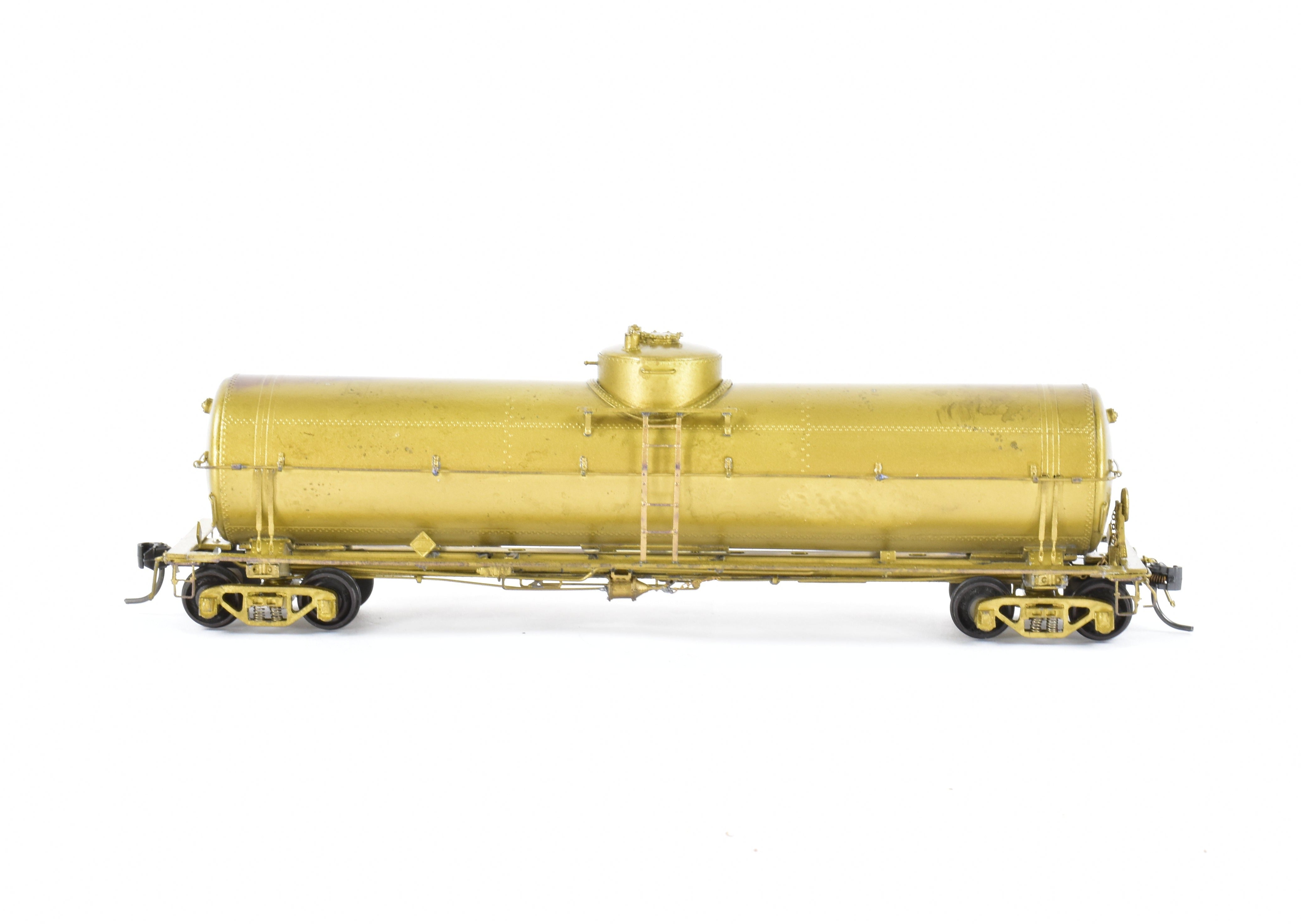 1989 HO Brass ATSF - Santa Fe Tk - M Tank Car by Pecos River Brass