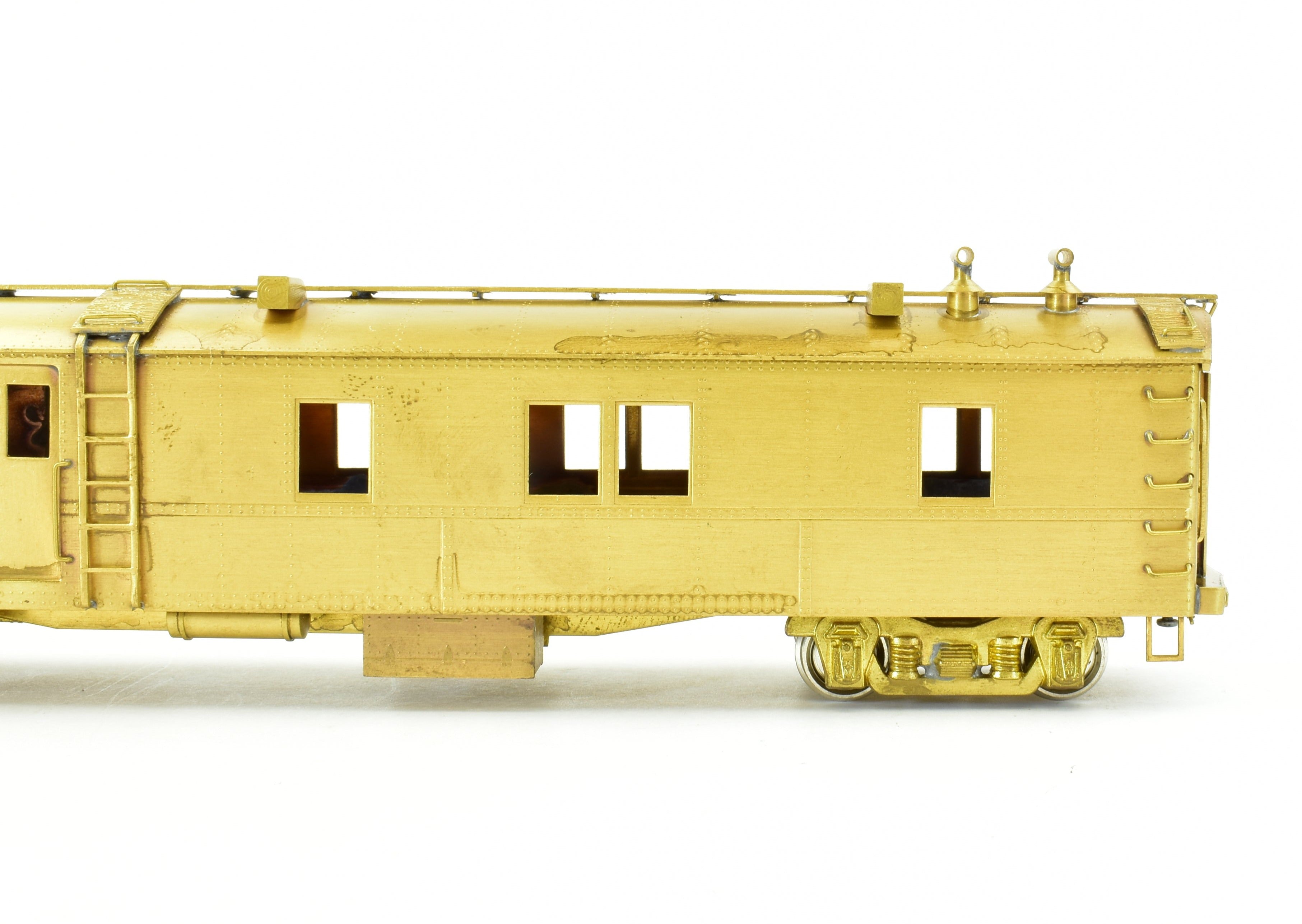NJ Custom Brass HO Scale Nickel Plate Road Dynamometer Car Model