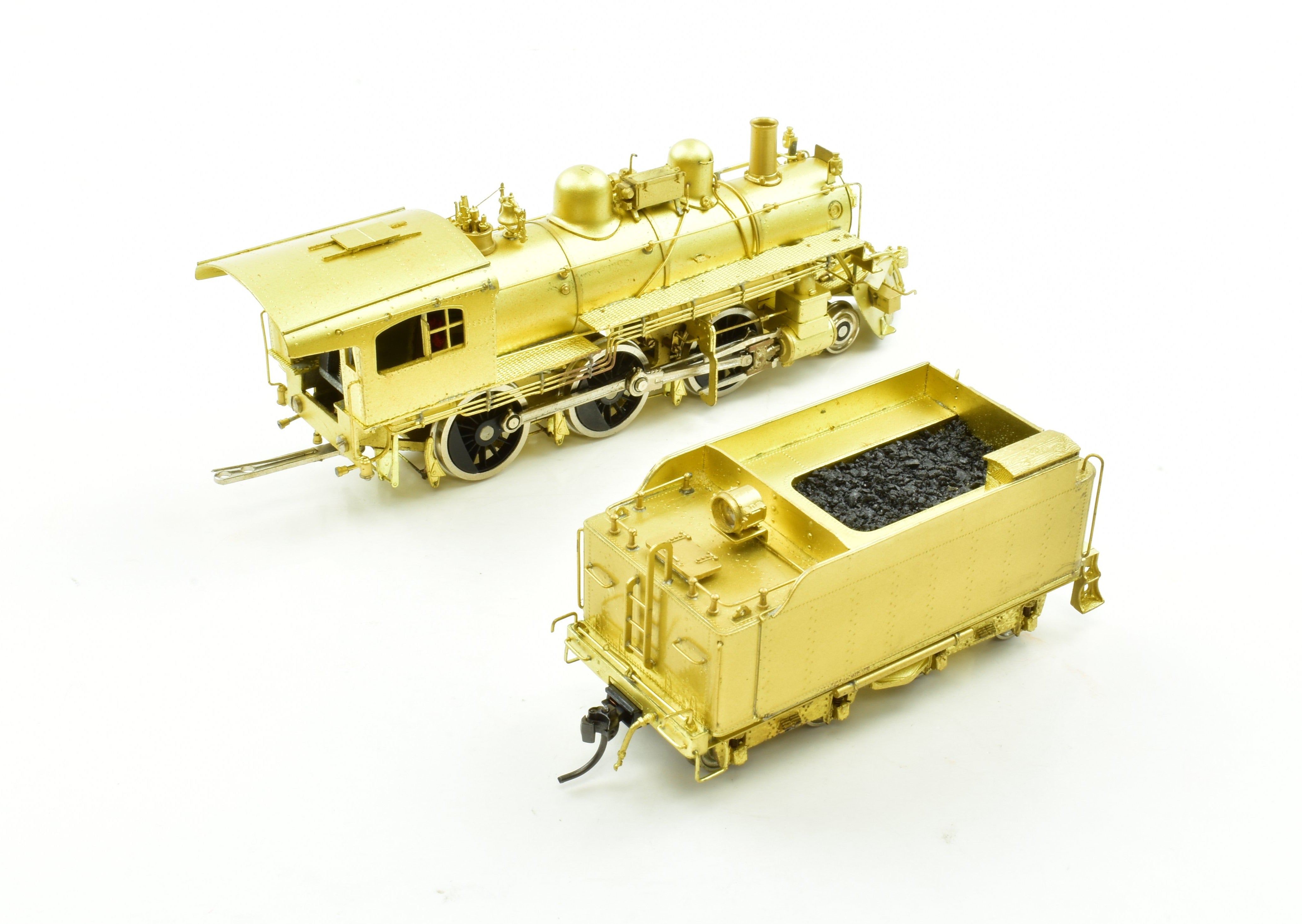 HO Brass Pacific Fast Mail Samhongsa B&M Boston & Maine B-15 2-6-0 with Snow Plow