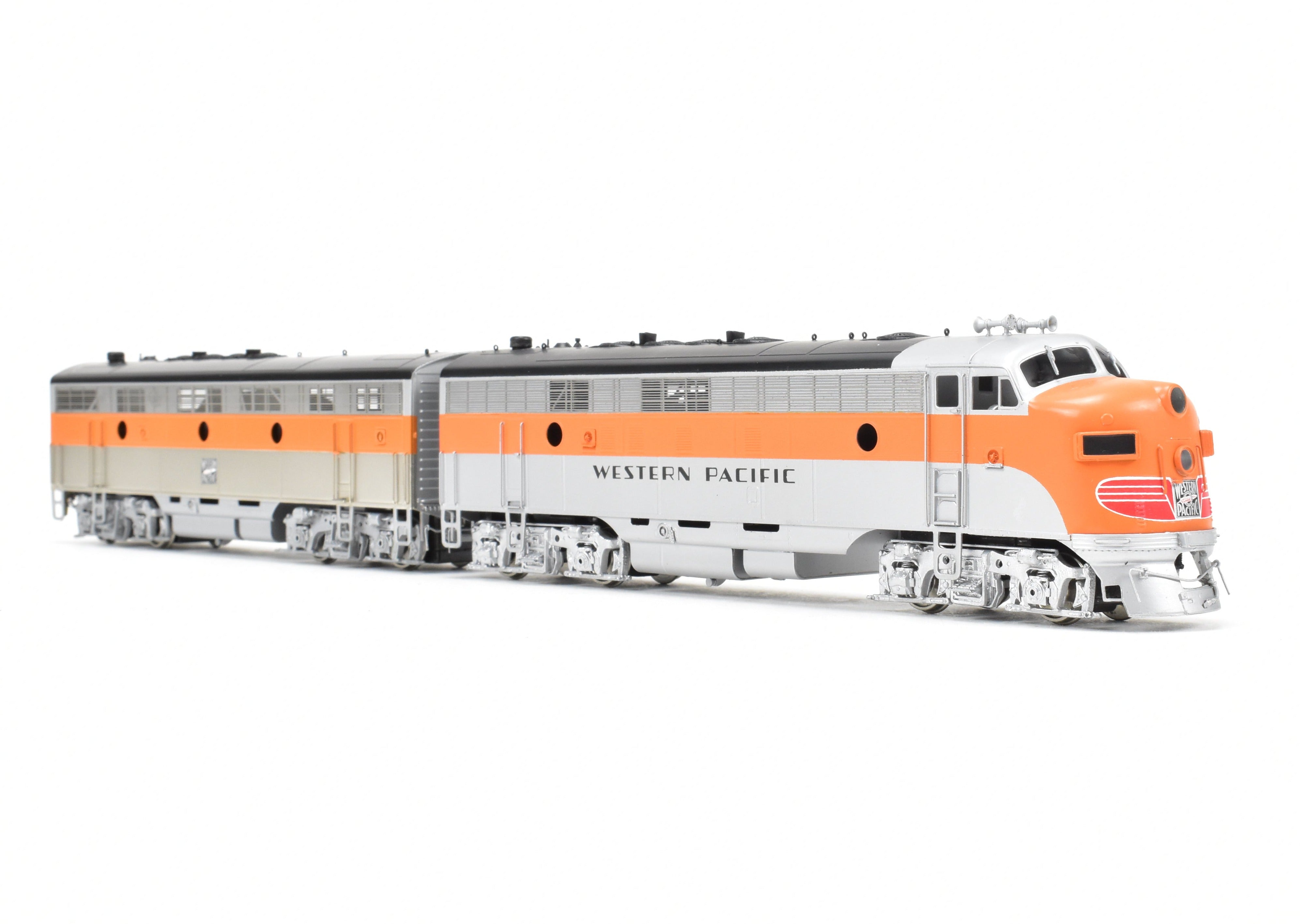 HO Scale Brass Oriental Limited Western Pacific EMD FP7A/F7B Passenger Locomotive Models