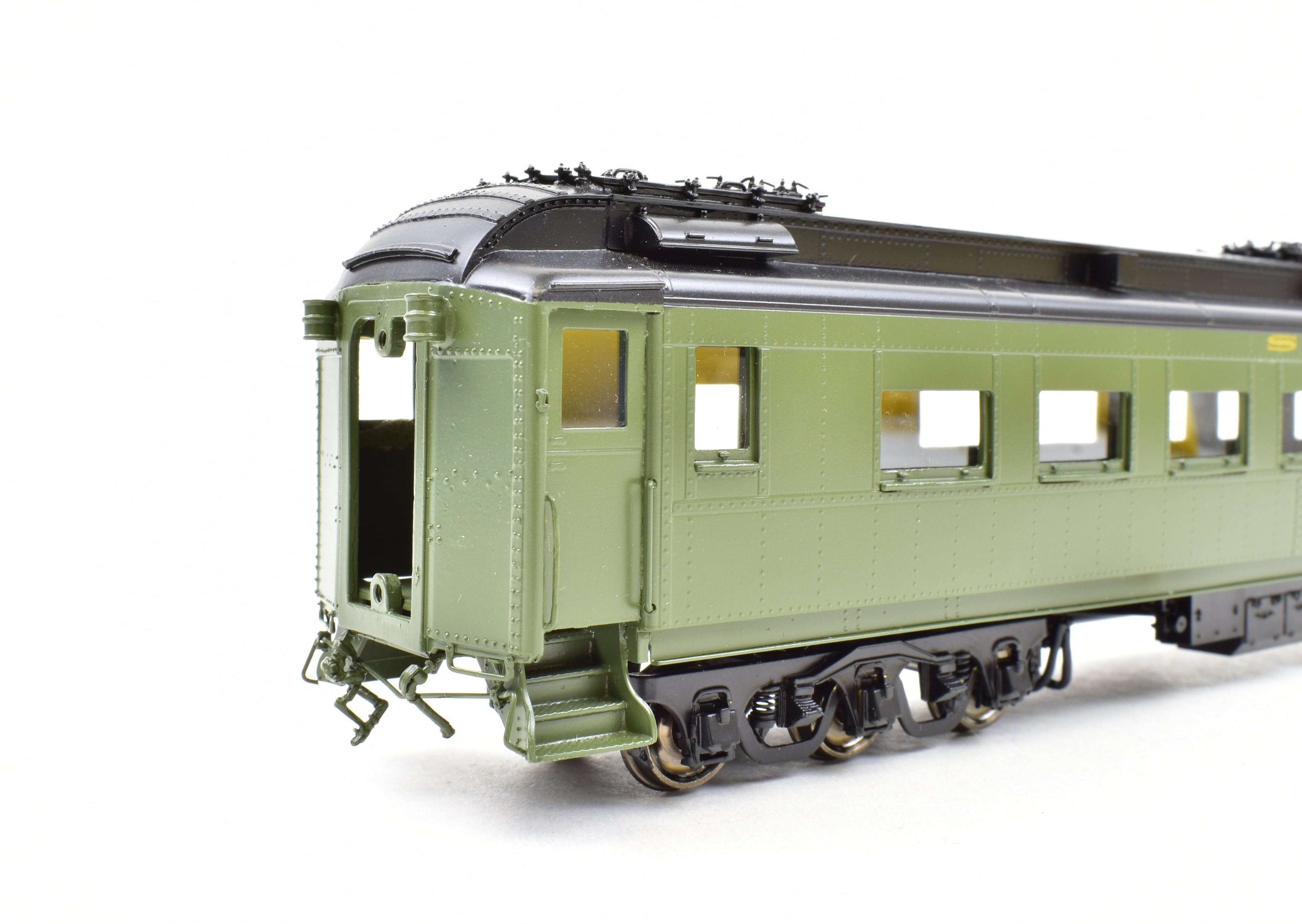 HO Scale Brass ATSF - Santa Fe 3000 Series Heavyweight Chair Car FP