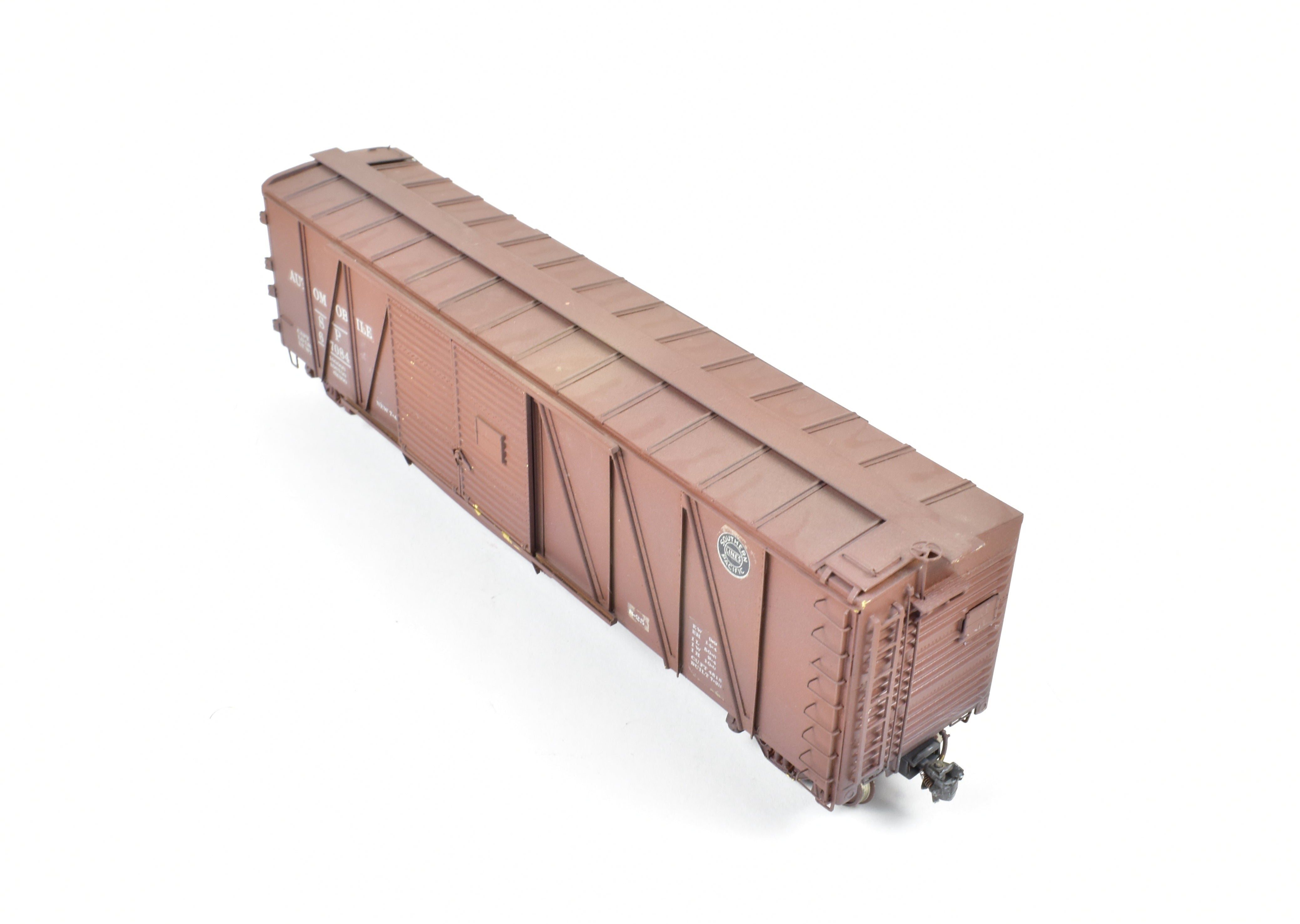 HO Scale Brass Southern Pacific 50-Ton Single Sheathed Automobile Box Car