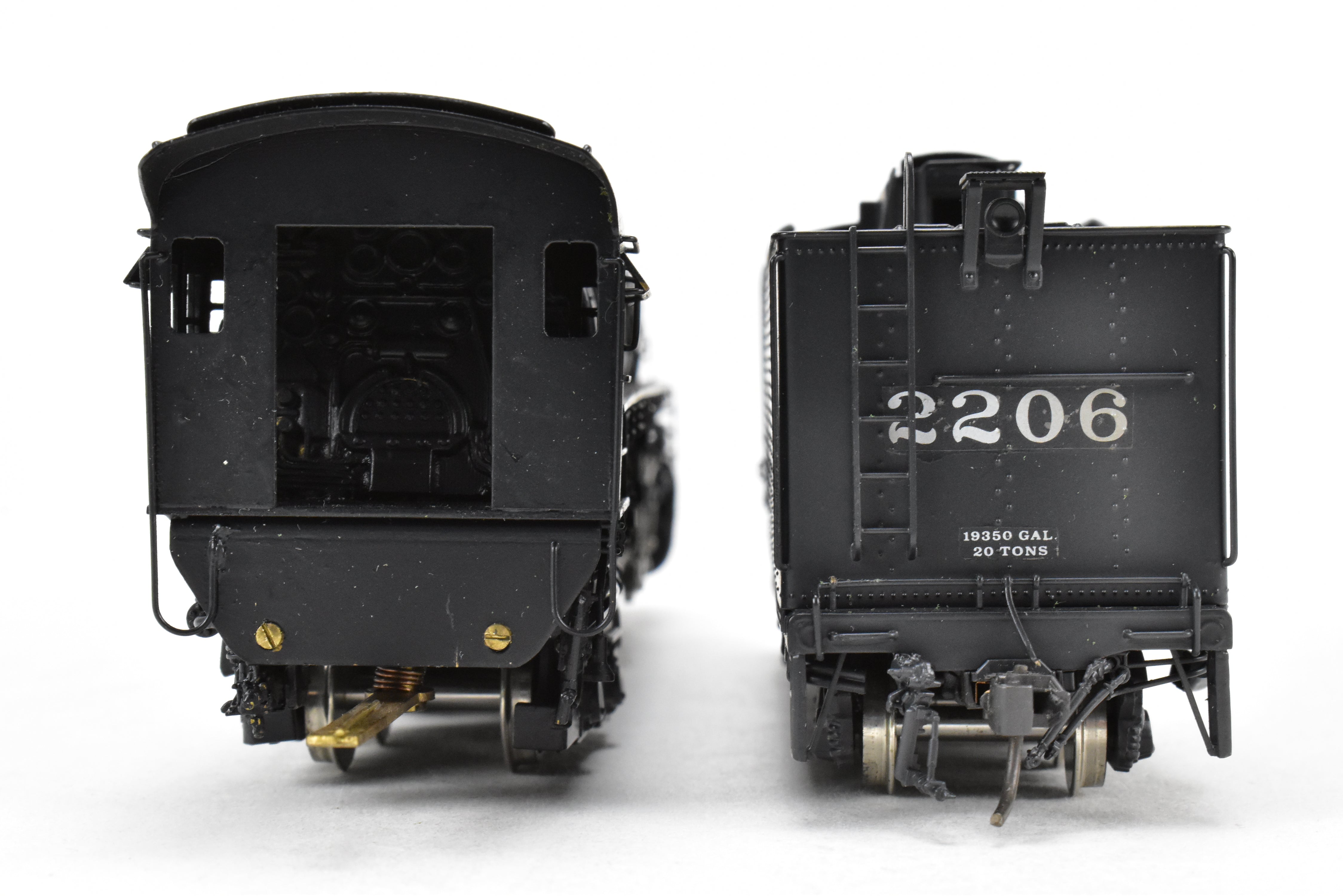 HO Brass PFM - Fujiyama Missouri Pacific 4-8-4 2200 Class #2206 Custom Painted by Joe G. Collias