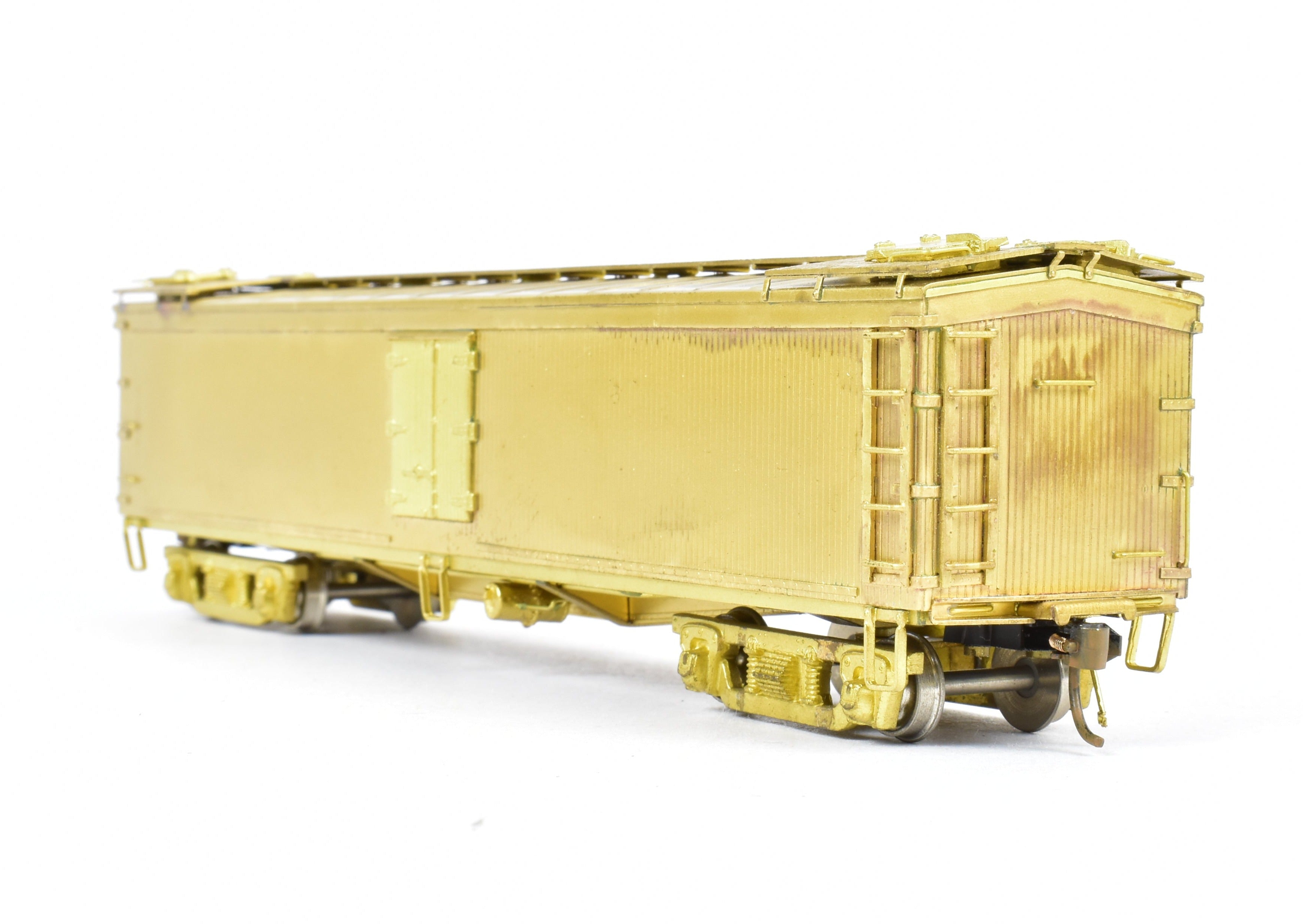 HO Brass Oriental Limited Great Northern Wood Express Refrigerated Car No. 2090