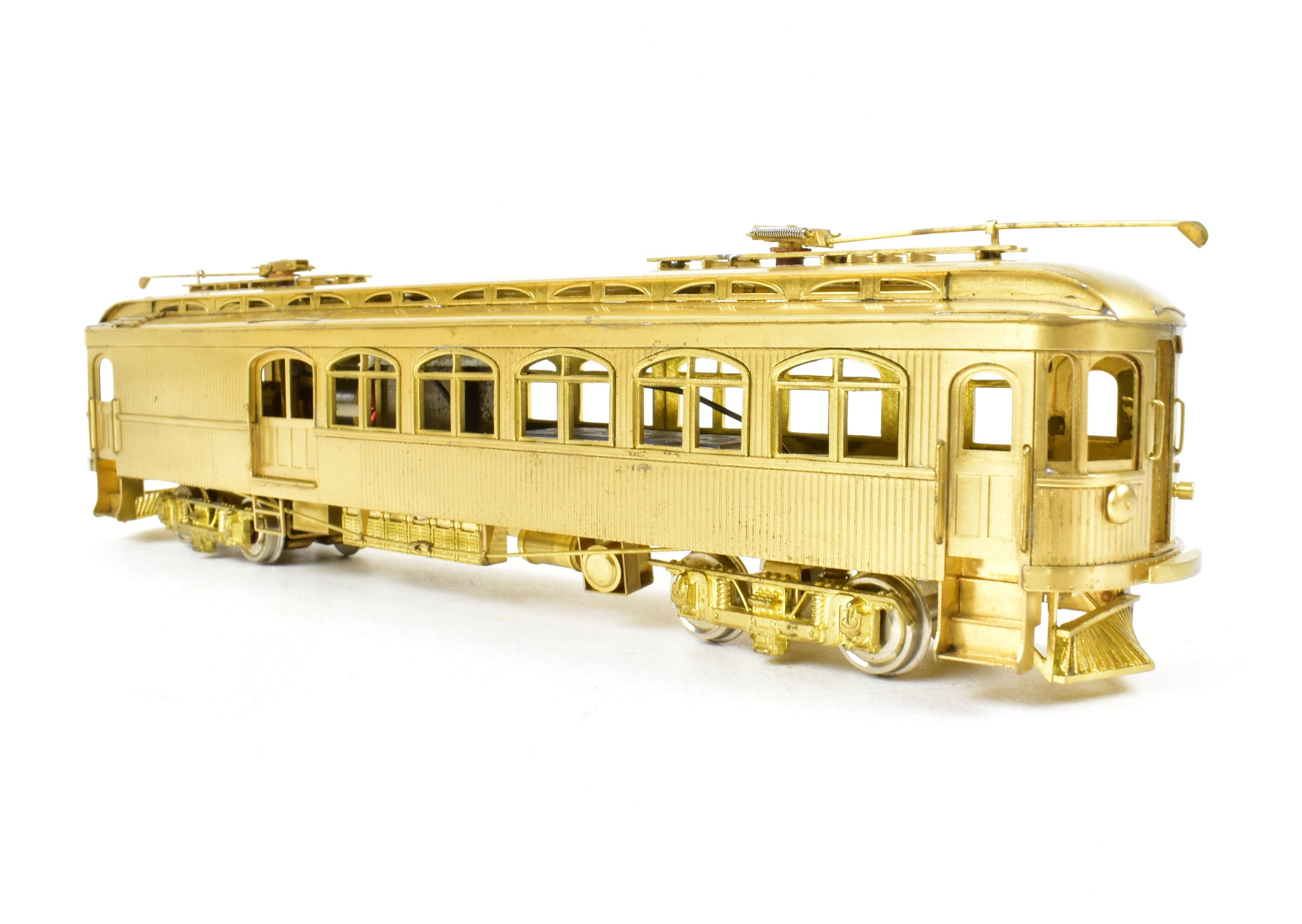 HO Scale Brass Suydam Sacramento Northern Niles Wood Interurban Combine Model with 5 Windows