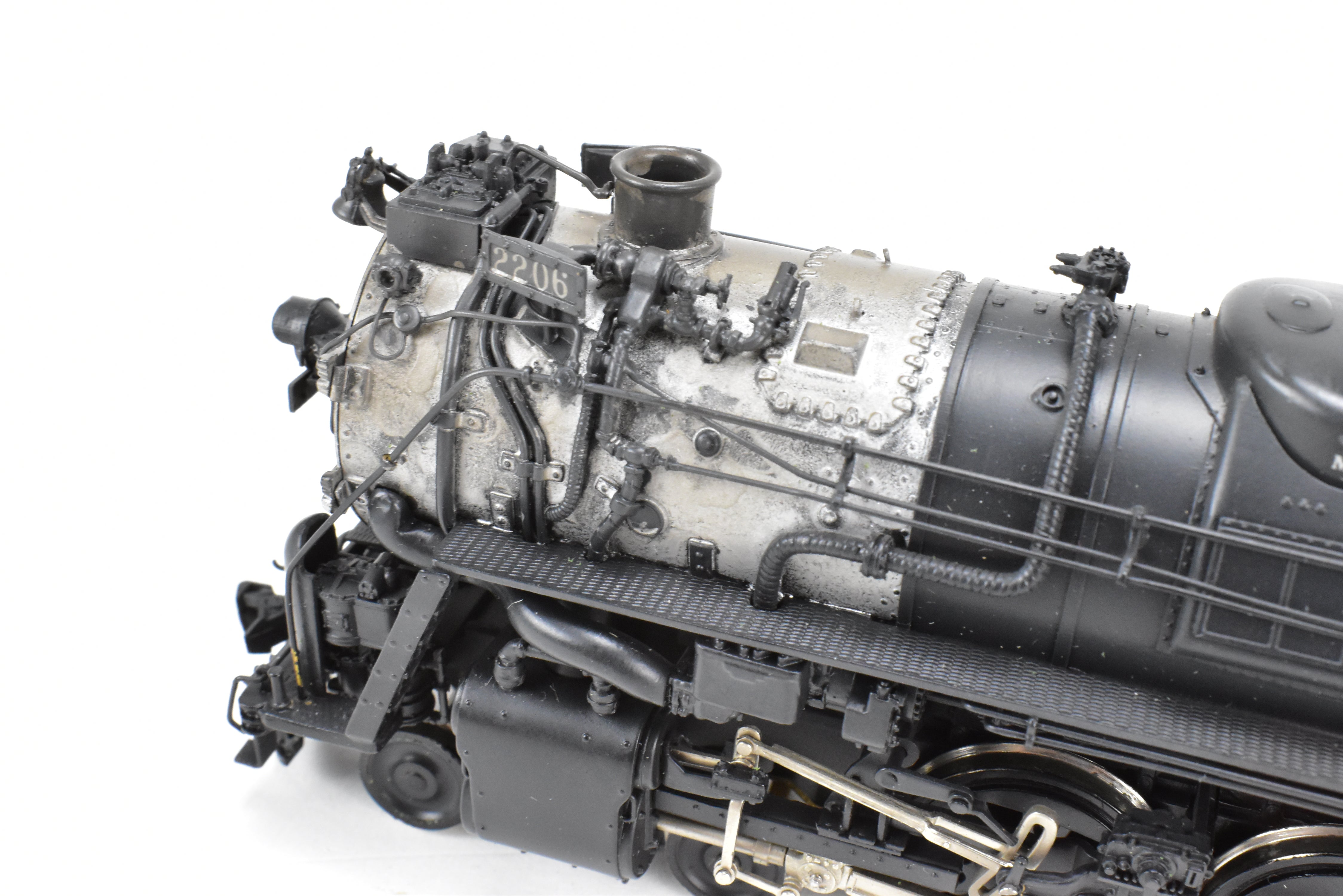 HO Brass PFM - Fujiyama Missouri Pacific 4-8-4 2200 Class #2206 Custom Painted by Joe G. Collias