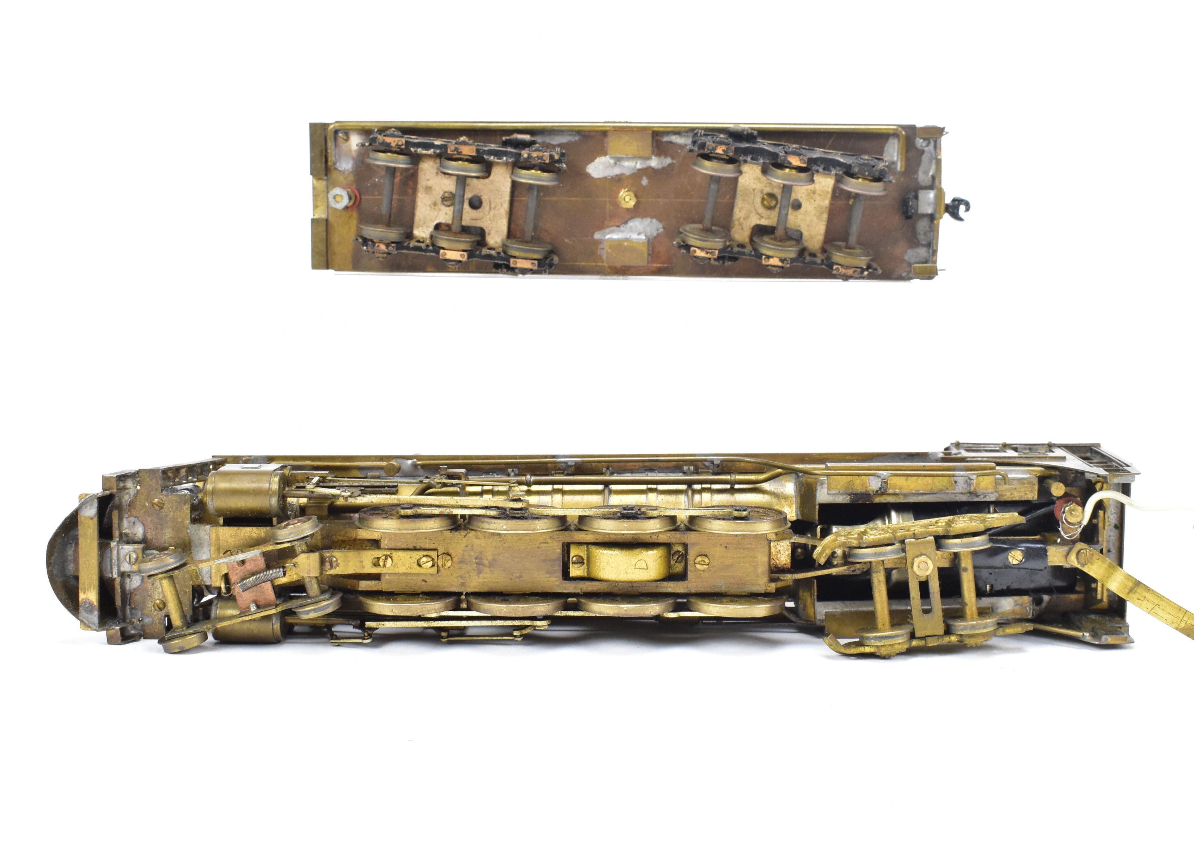High - Quality HO Scale Brass Pacific Fast Mail Model Train - Tetsudo MILW - Milwaukee Road 4 - 8 - 4 S - 2, Hand - Crafted in 1956, One of Only 8 Produced!