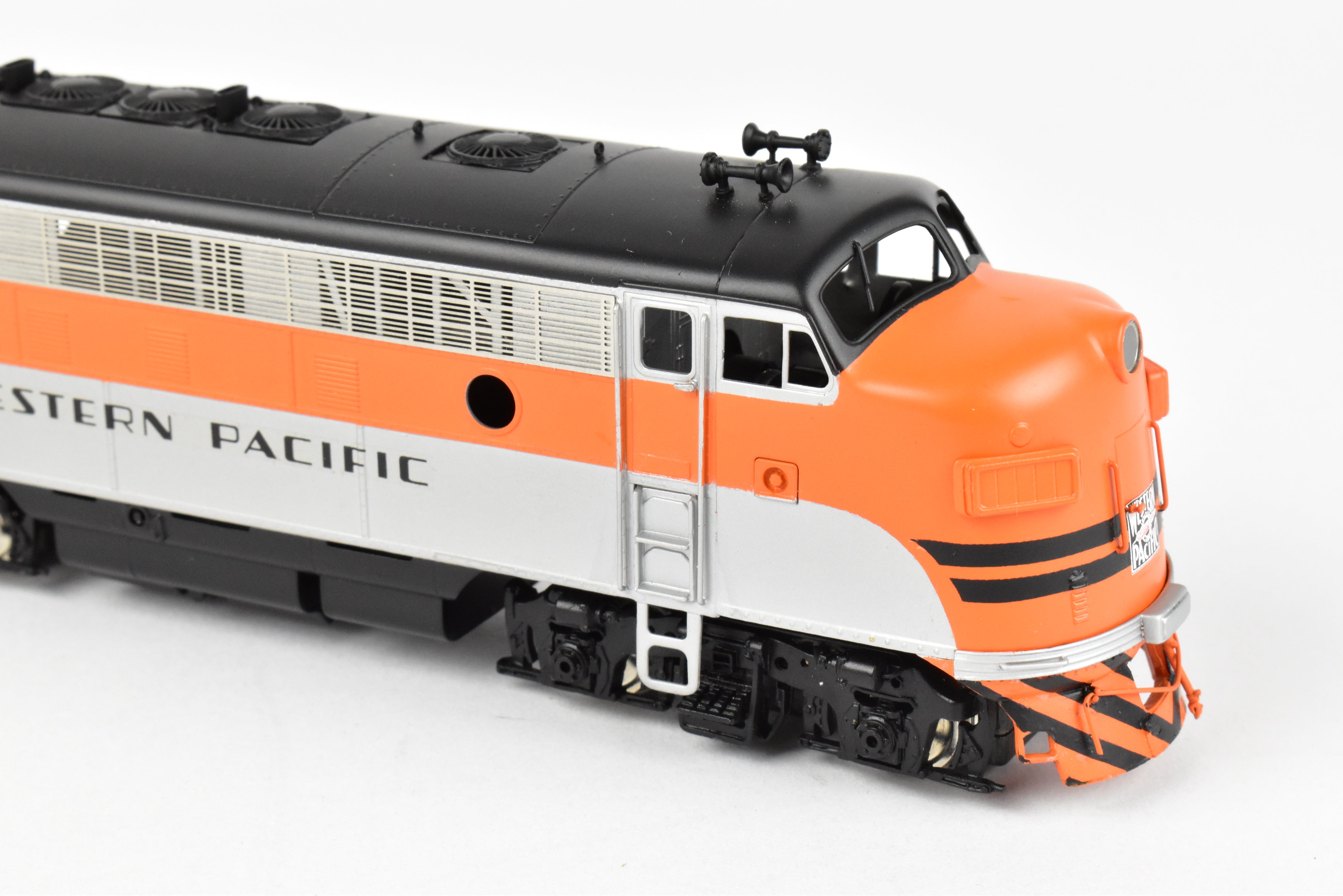HO Brass Oriental Limited WP Western Pacific EMD F7 A/B/B/A Set, 1500 HP Each, Factory Painted Freight