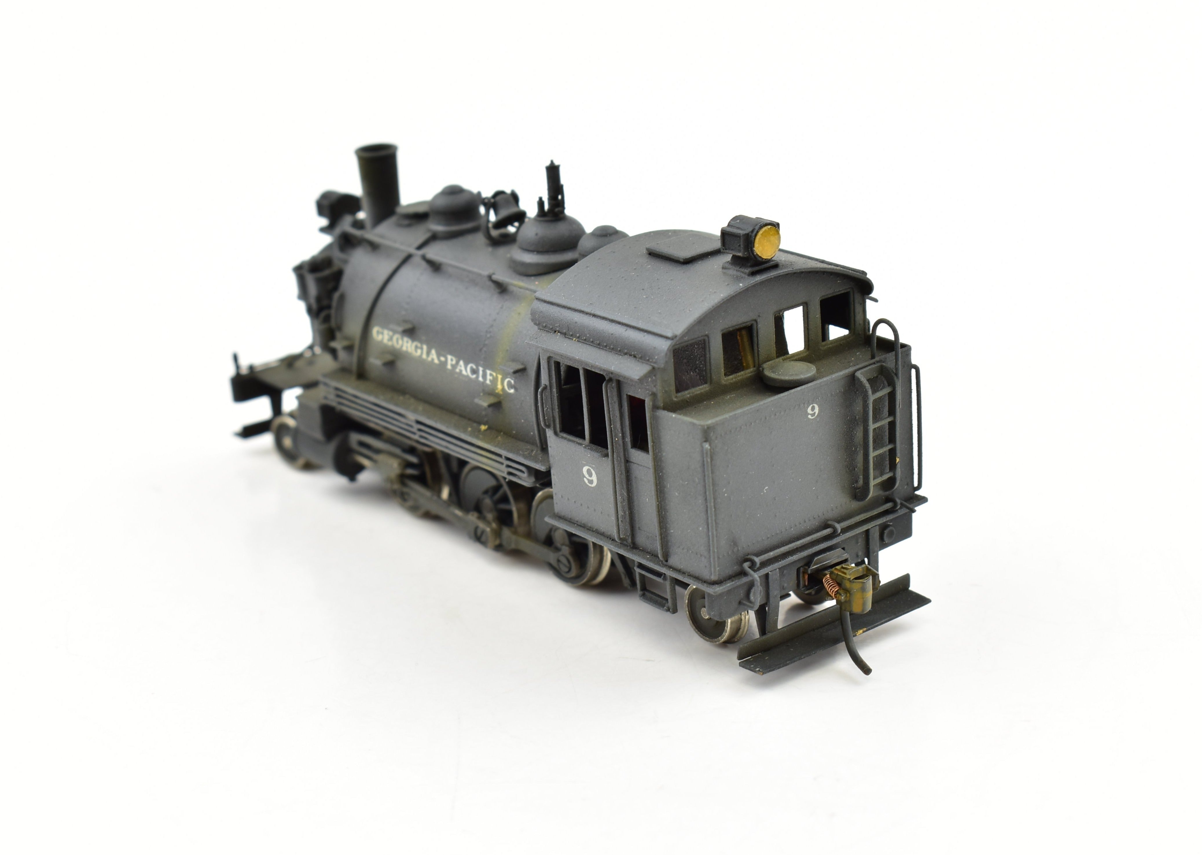 HO Scale Brass Model Train - Northwest Short Line Georgia Pacific #9 Baldwin Side Tank 2-6-2T Logger CP Replica