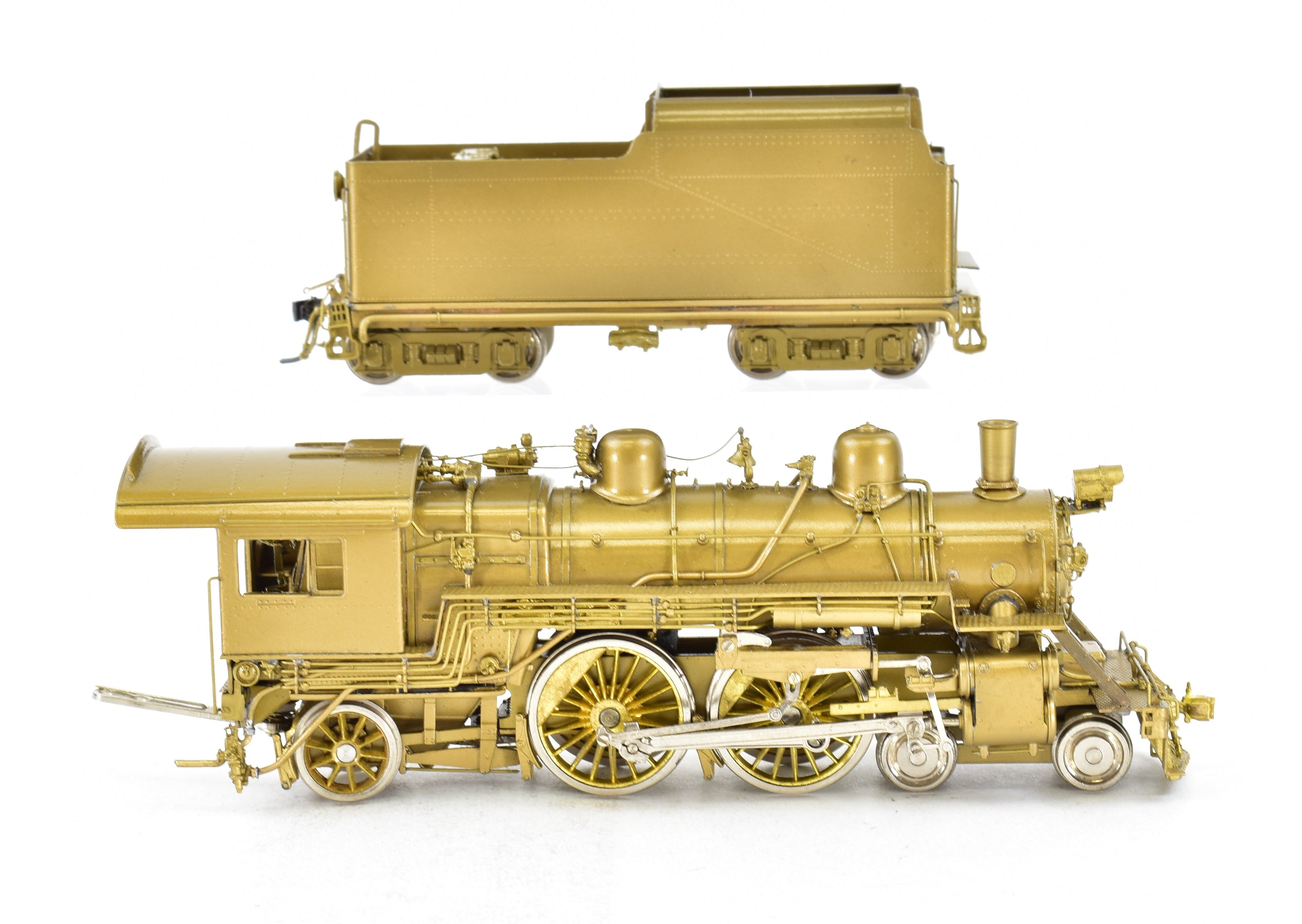 HO Scale Custom Brass Model Train - Baltimore & Ohio Class A-2 4-4-2 by Brass NJ Custom Brass