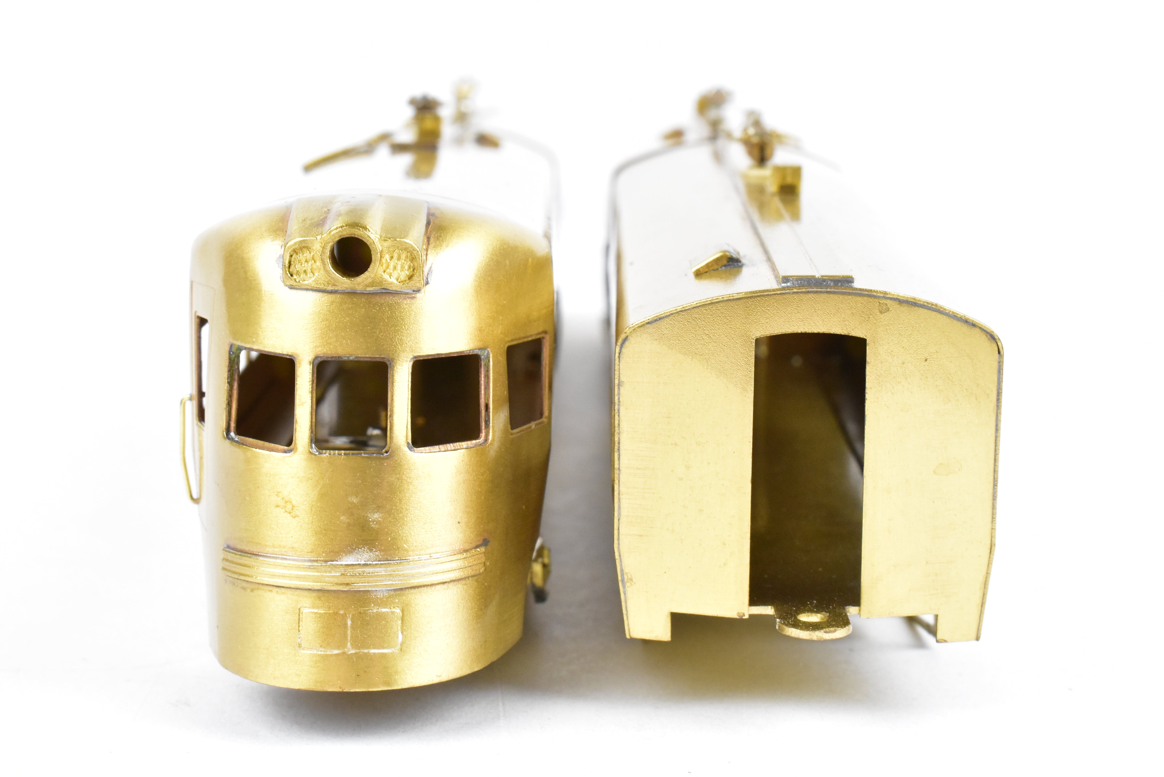 HO Scale Brass Nickel-Plated North Shore Line Electroliner 4-Car Set