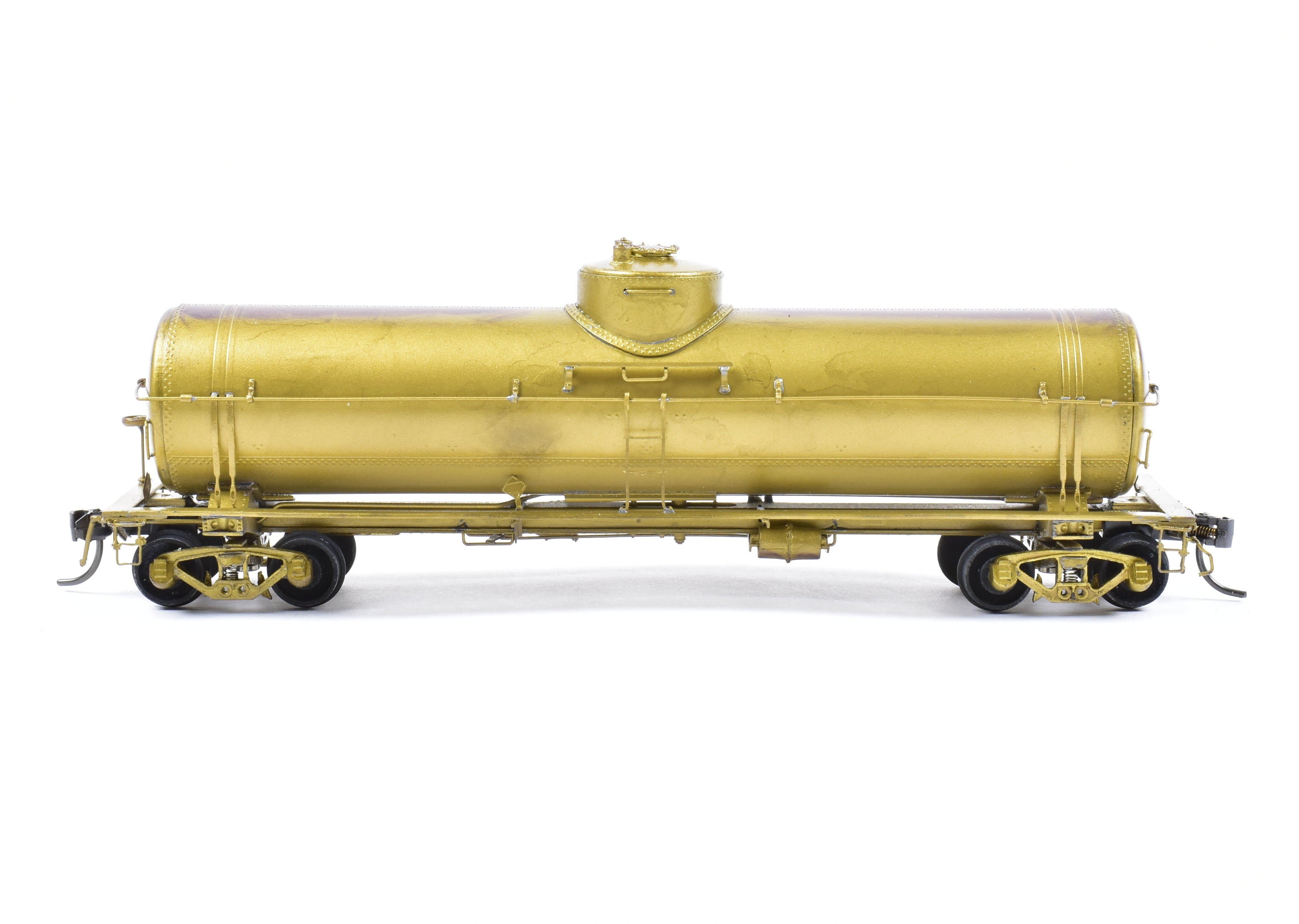 HO Scale Brass Union Pacific O - 50 - 6 Tank Car by Pecos River Brass