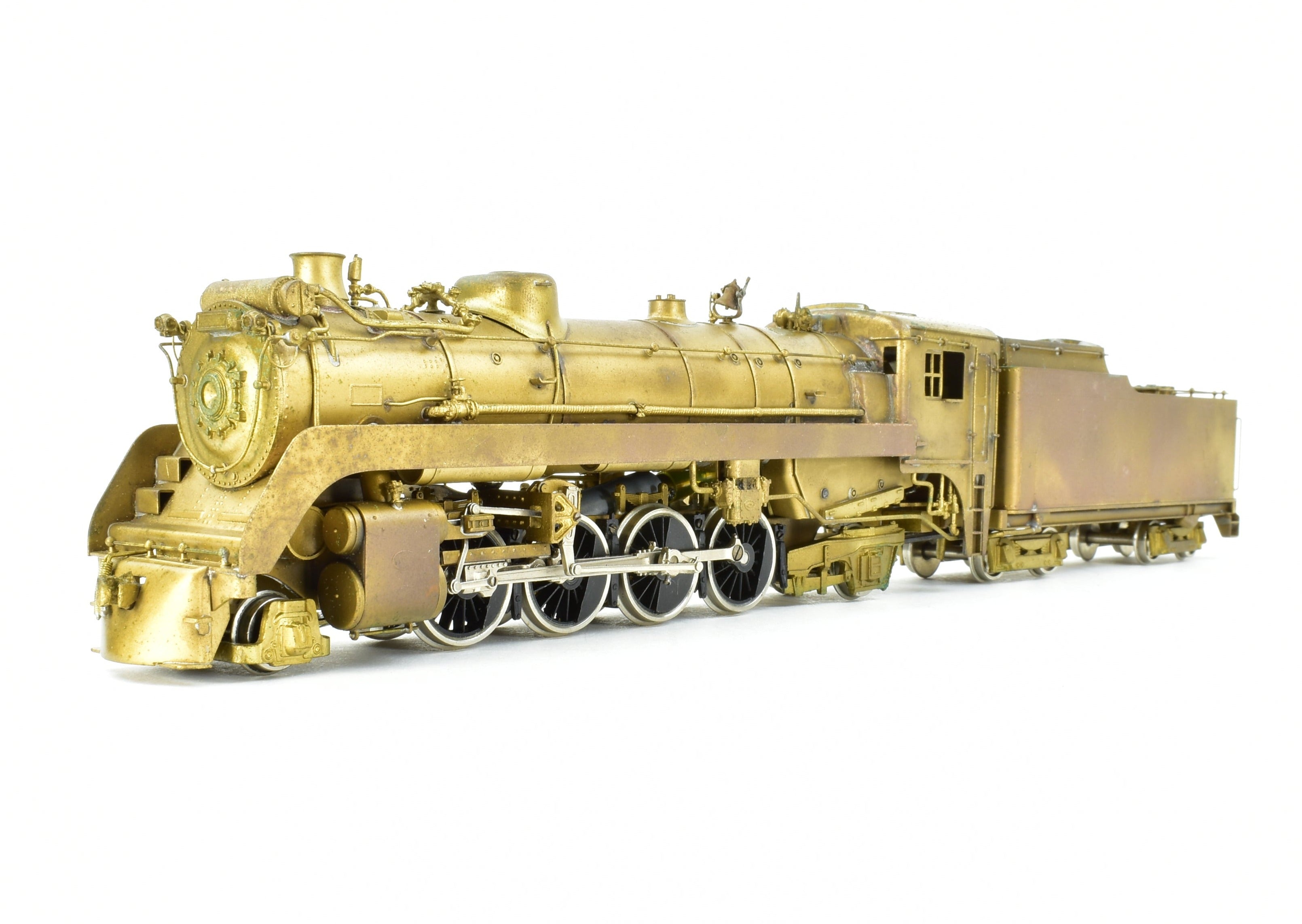HO Scale Brass Pacific Fast Mail (PFM) Model Train - Toby CPR - Canadian Pacific Railway 2-8-2 Class P-2J Mikado Locomotive