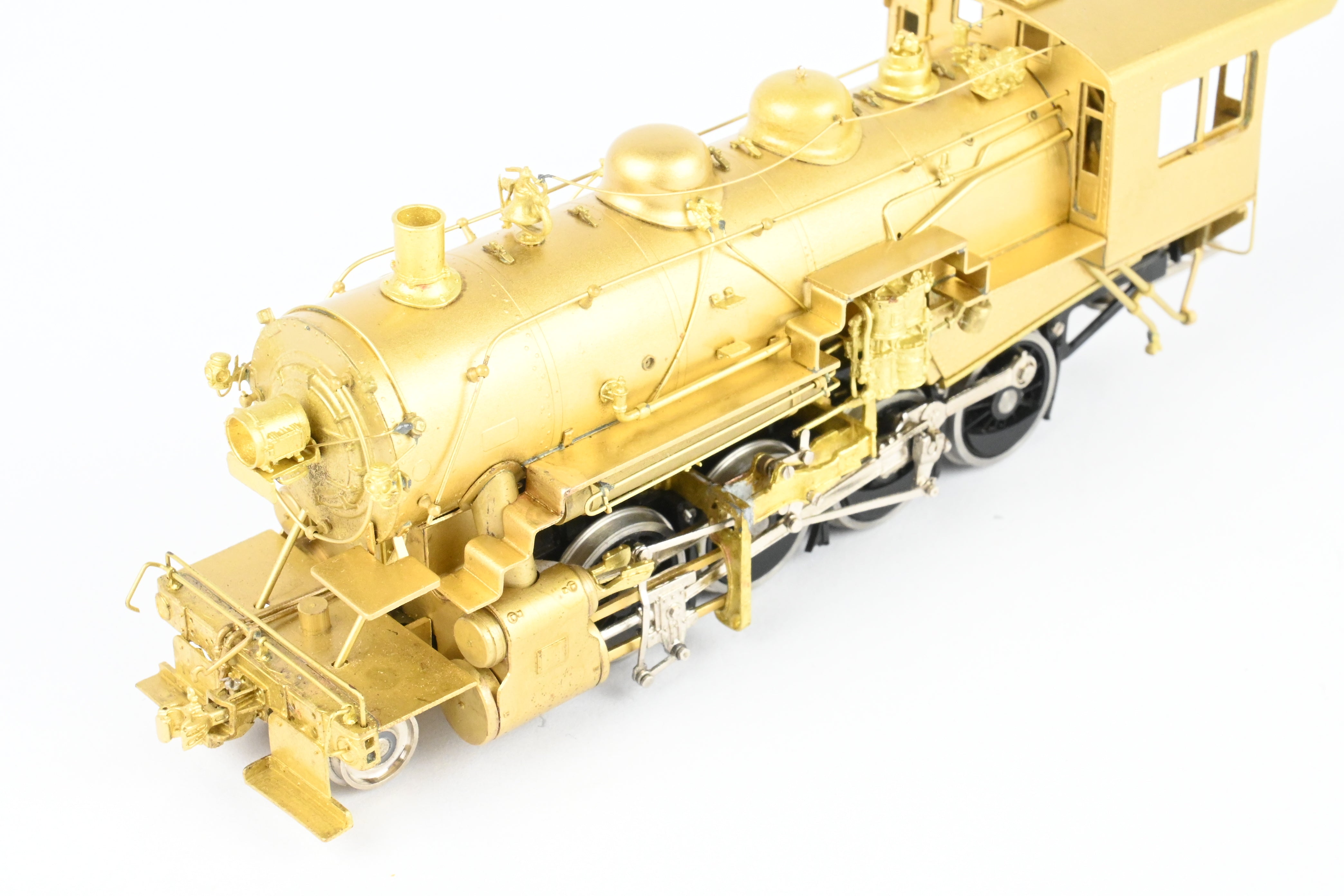 HO Brass NYO&W 2-8-0 Class W-1 Nickel Plated Locomotive with Side Air Pumps