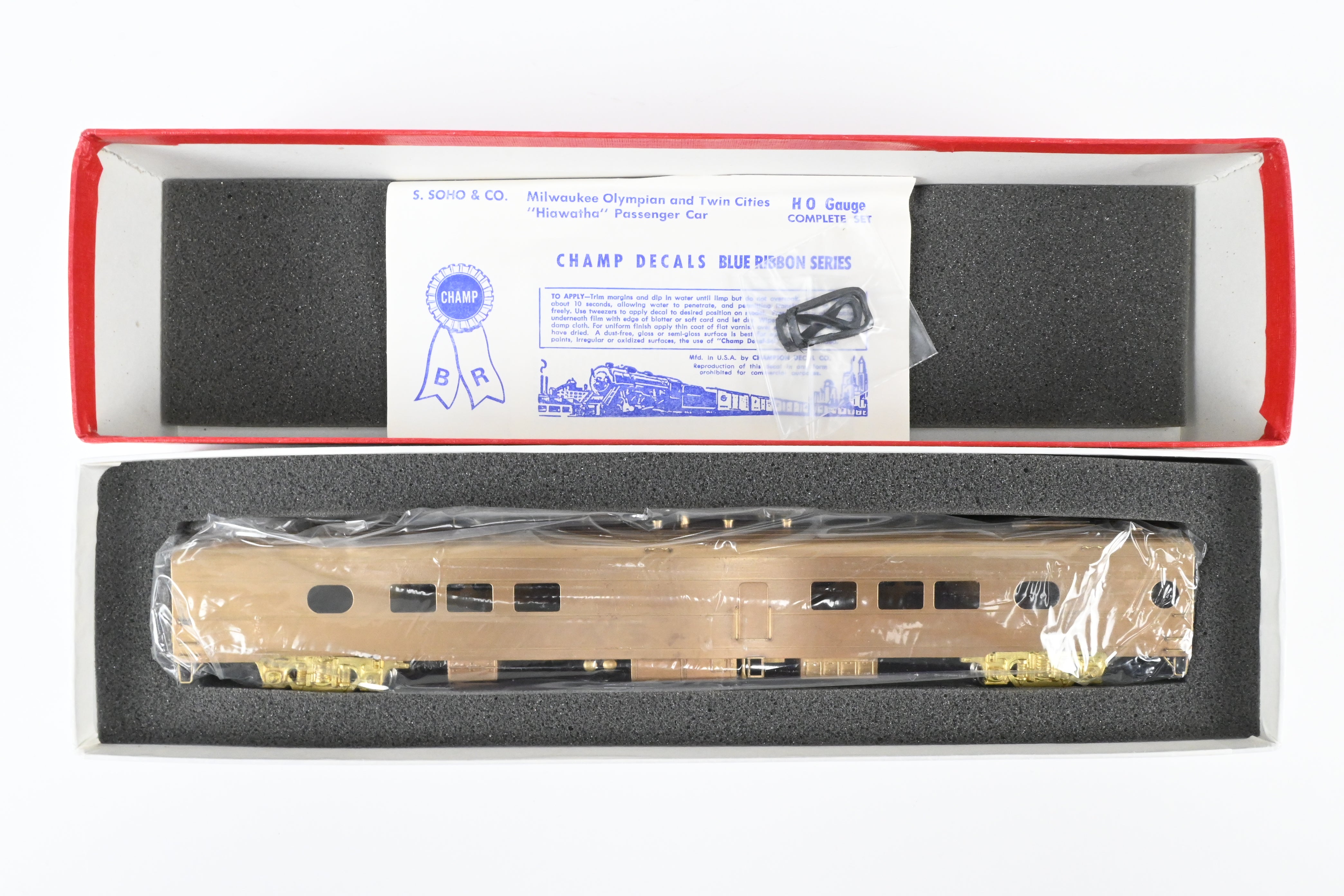 High - Quality HO Scale Brass Soho Model of Milwaukee Road #172 Coffee Shop Tap Lounge