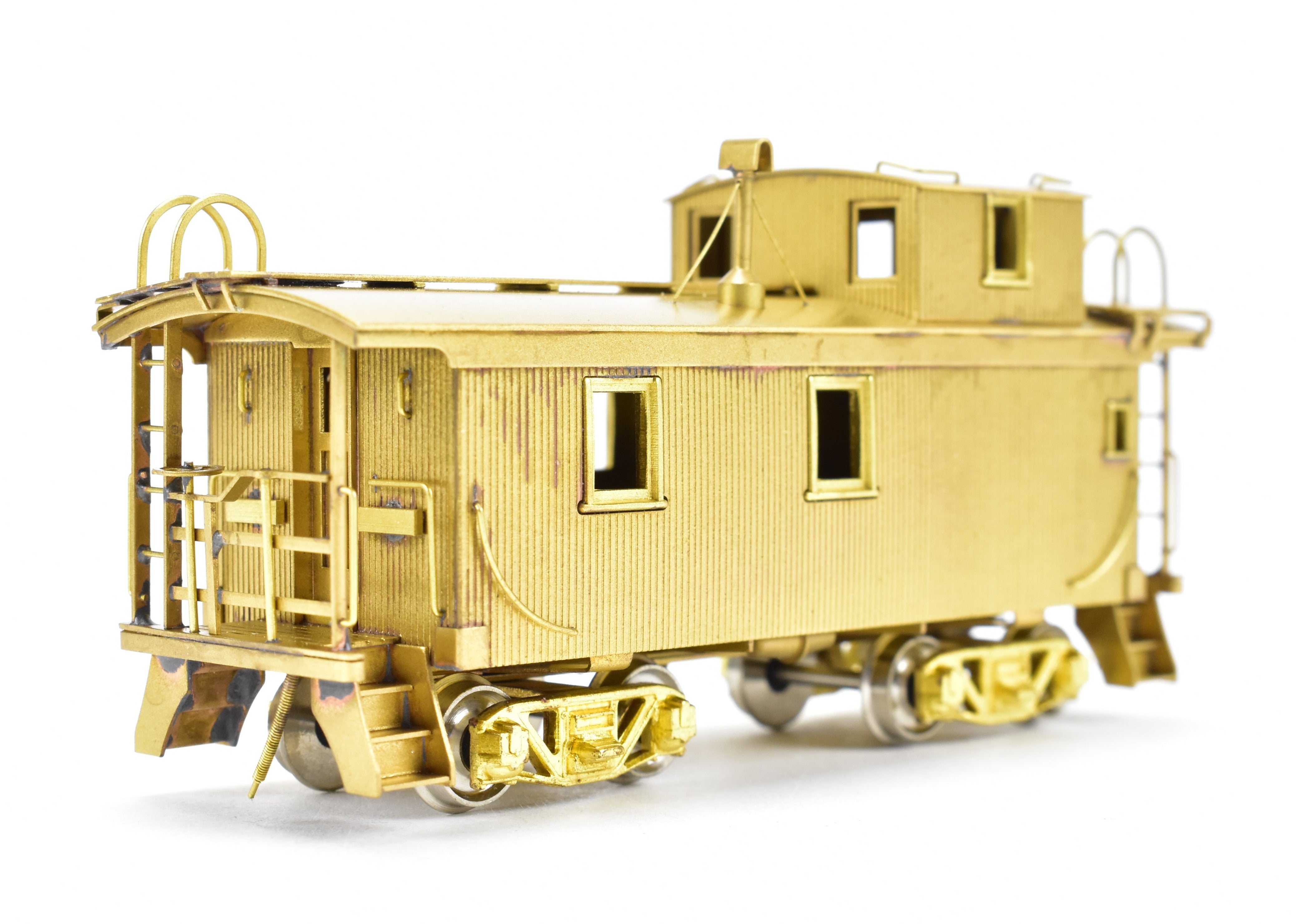 HO Brass Northwest Short Line & Northern Pacific 1700 Series Wood Caboose Model