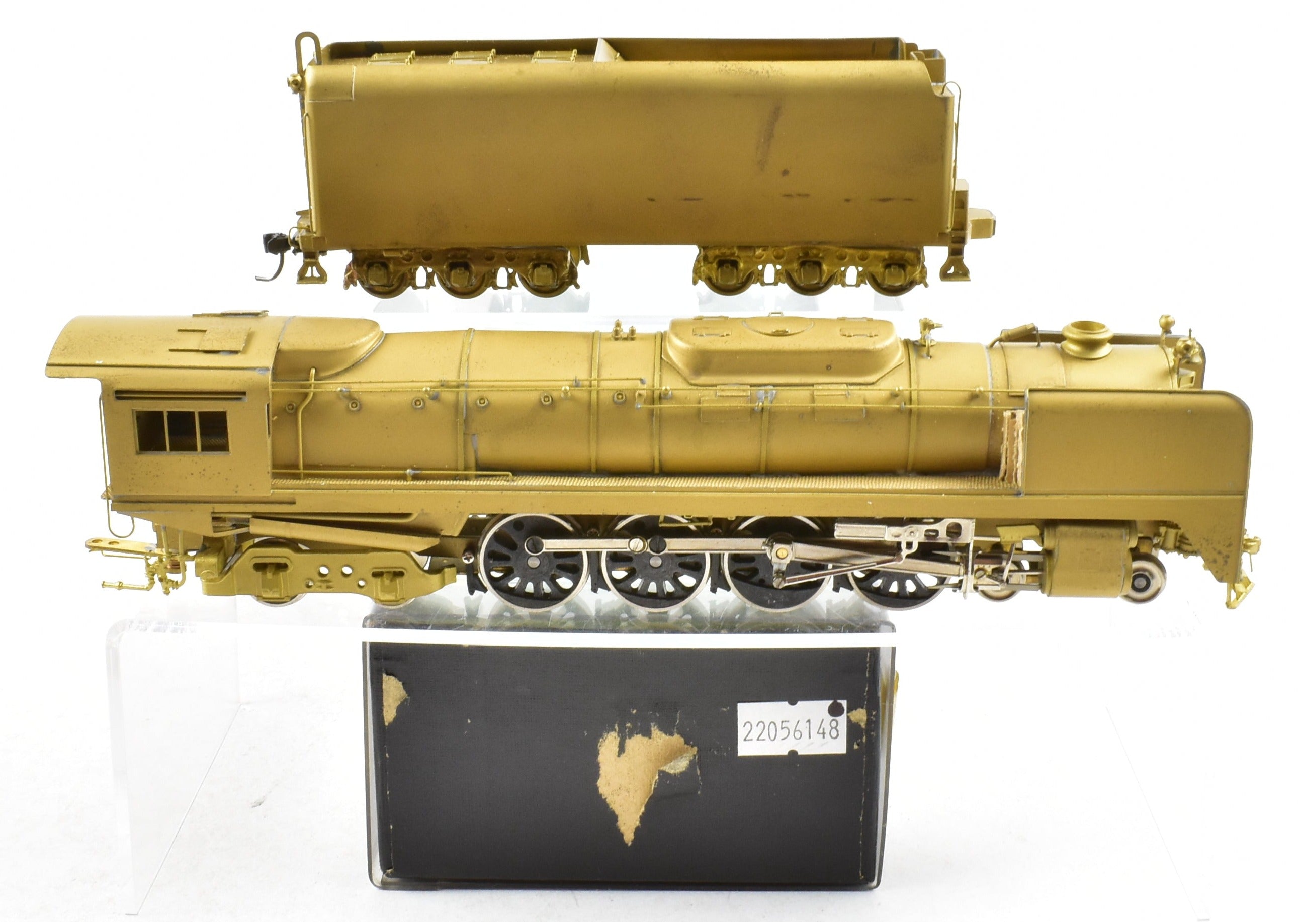 HO Scale Brass NPP Delaware & Hudson Class K - 62 4 - 8 - 4 Nickel - Plated Model