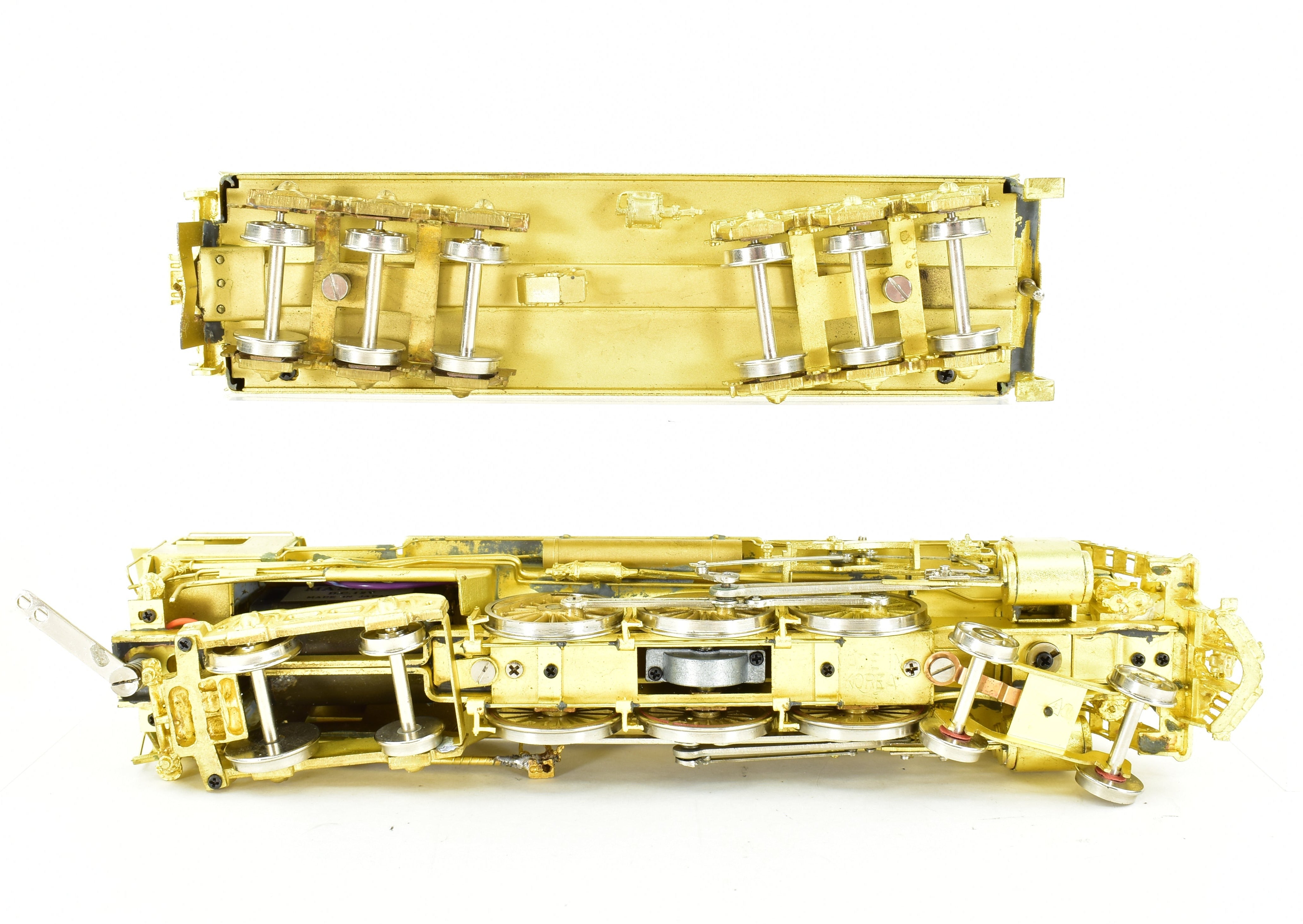 HO Brass Sunset Models NYC - New York Central J-1e 4-6-4 Hudson #5344, Well-Serviced