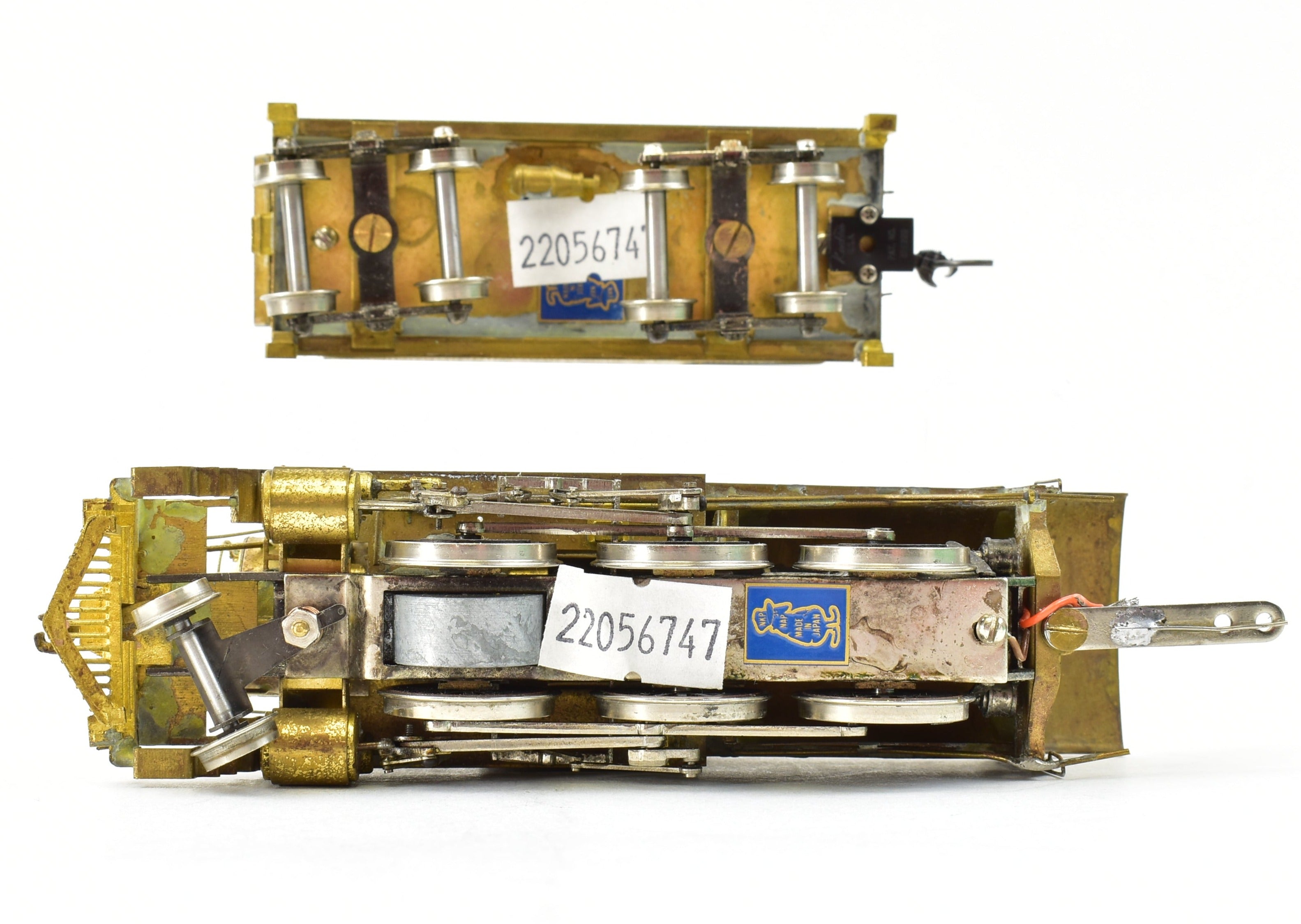 HO Scale Brass Nickel Plate Products (NPP) - New York Ontario & Western Class U 2-6-0 Mogul Camelback Model Train without Original Box