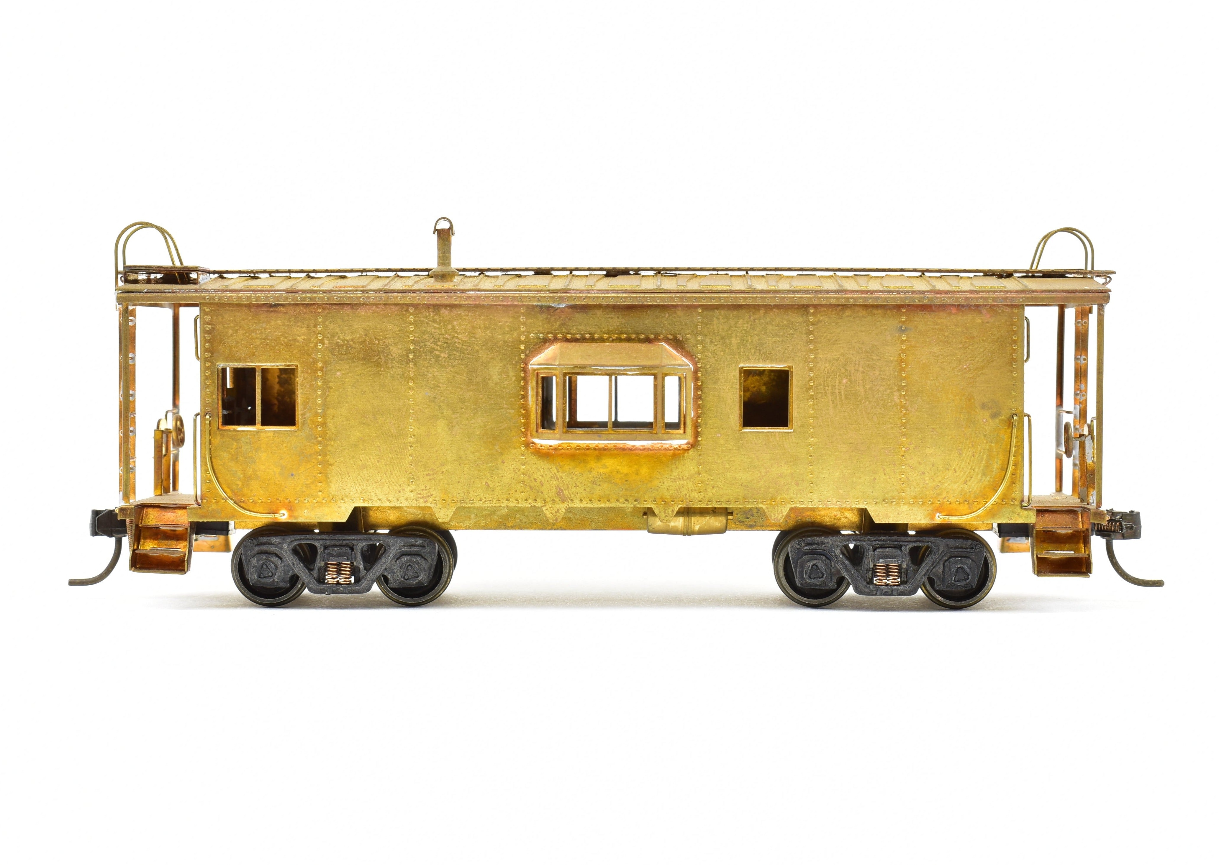 HO Scale Brass All - Steel Bay Window Caboose by Lambert NYC, New York Central