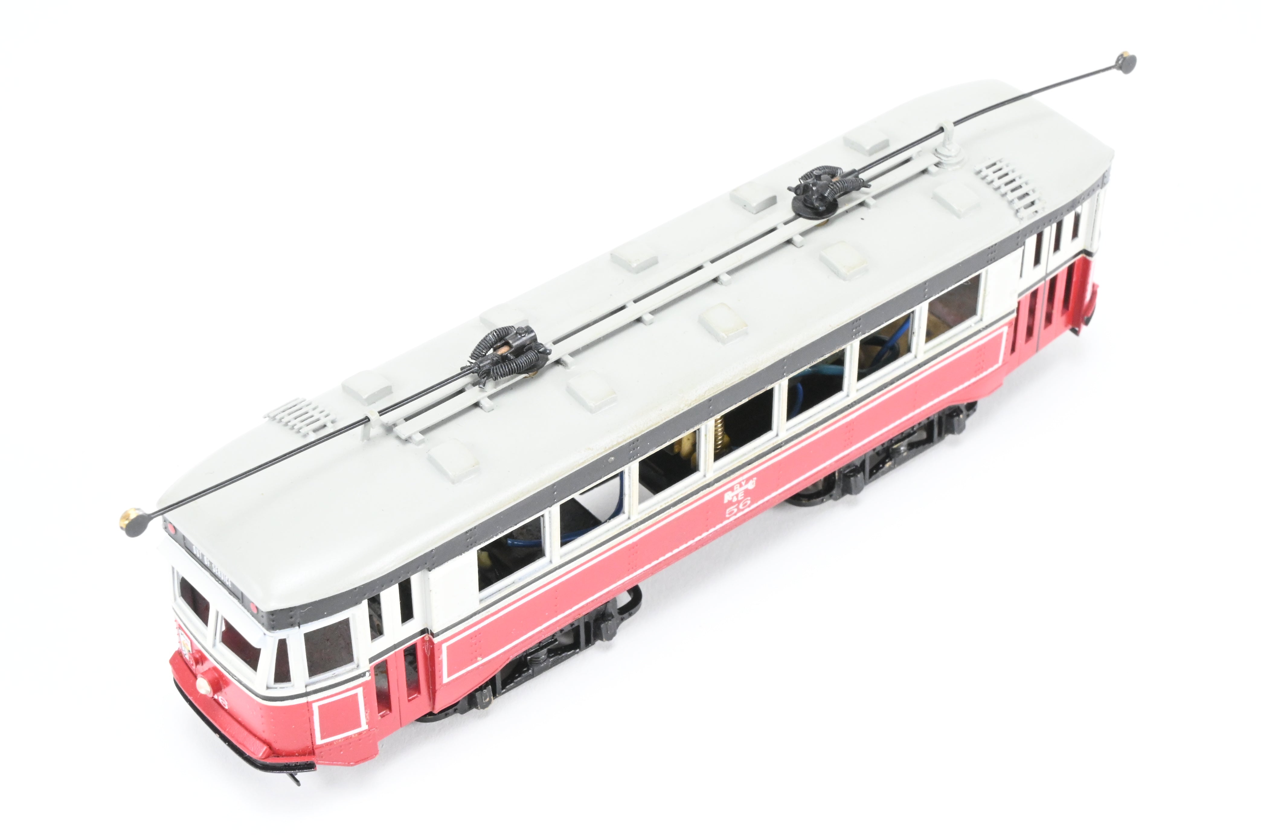 HO Scale Brass Model Train - Northwest Short Line (NWSL) Various Roads 1930 Brill Master Unit for Private Road CP, Representing RY&E No 56