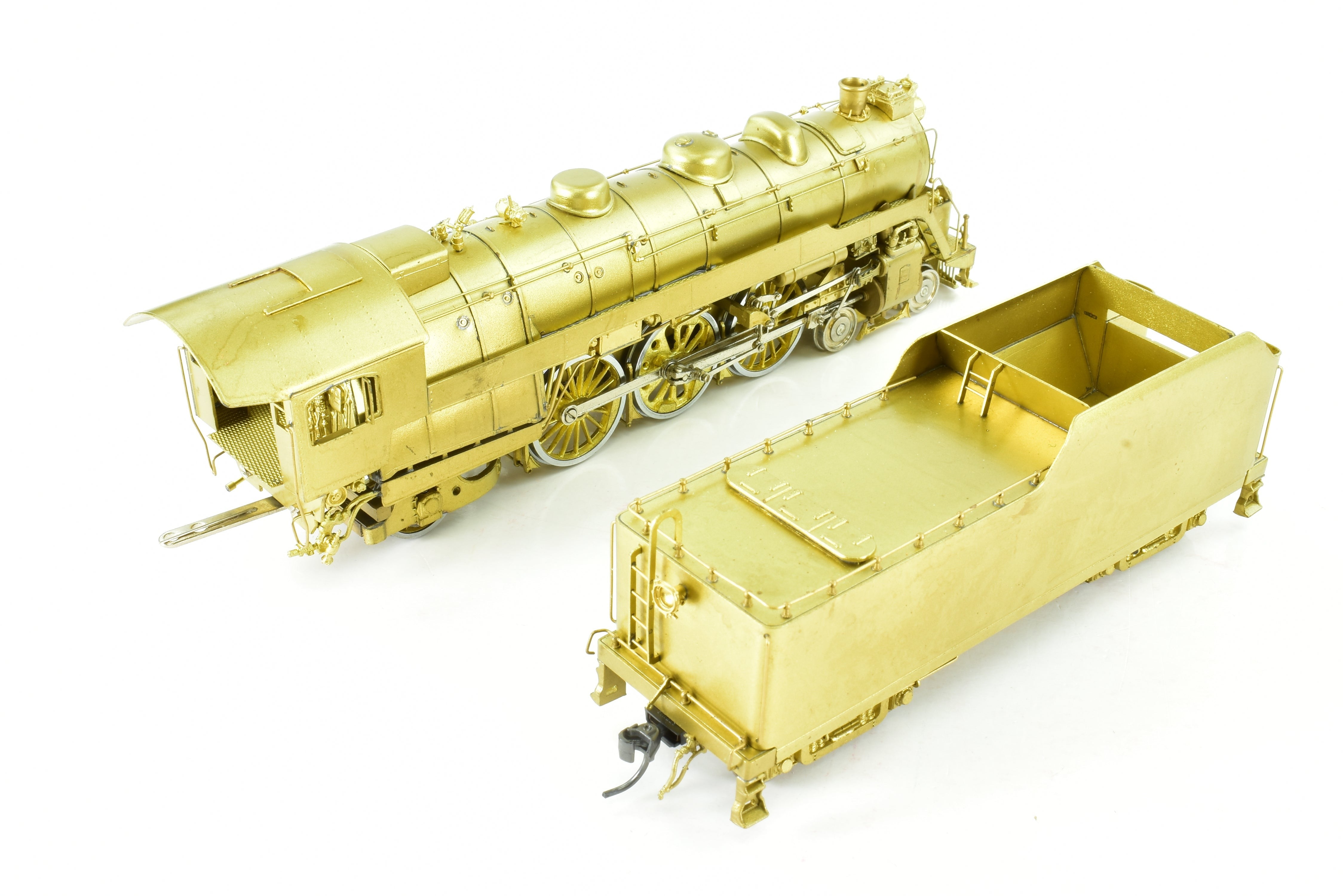HO Scale Brass Model Train - NJ Custom Brass Reading Class G - 3 4 - 6 - 2 Pacific Locomotive