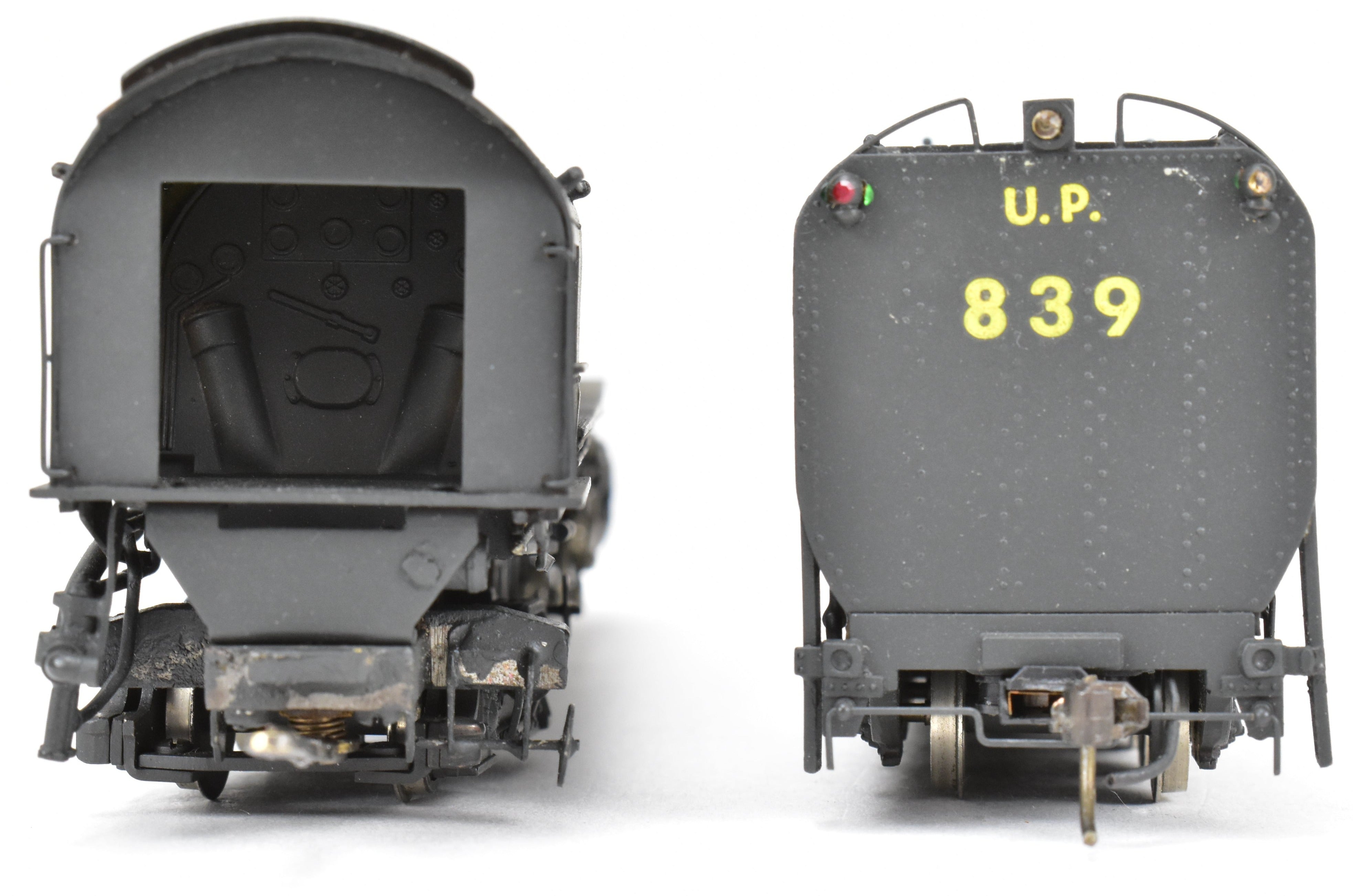 Custom Painted HO Brass Max Gray UP Union Pacific 4-8-4 FEF-3 Northern No. 839