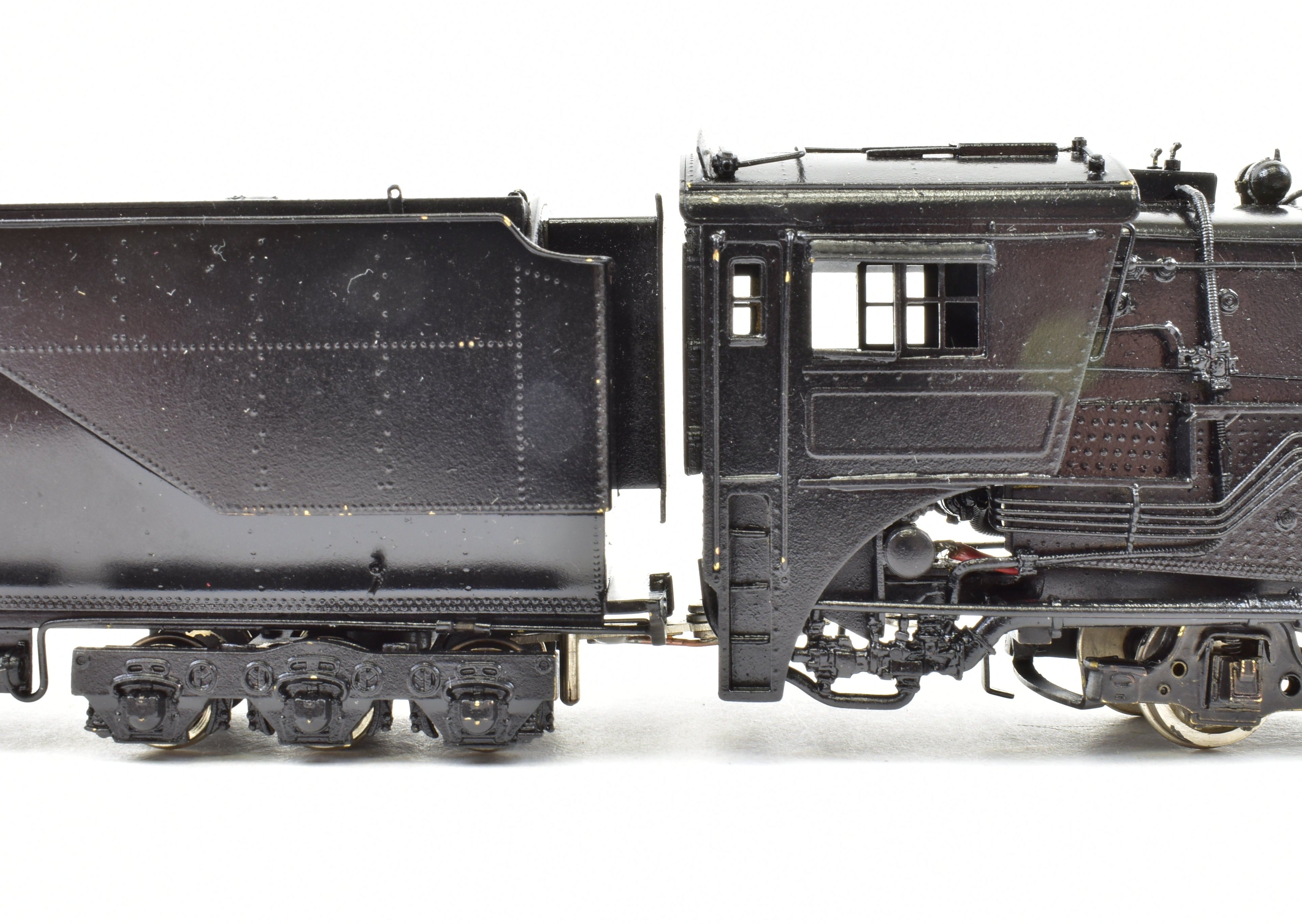 HO Brass Sunset Models GN Great Northern 2-8-2 O-8 Class Closed Cab Partially Painted Black
