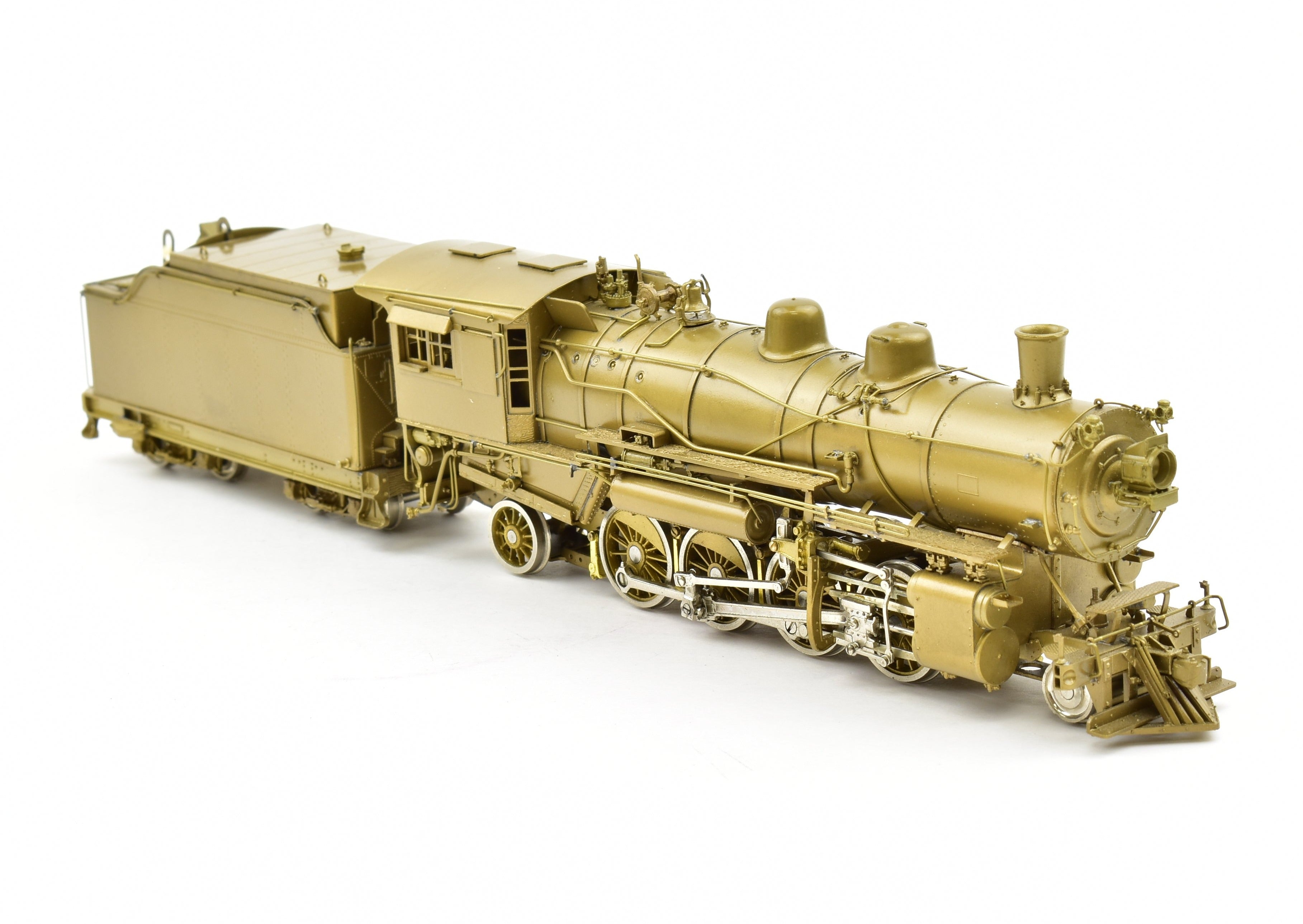 High - Quality HO Scale Brass PFM - SKI Model Train: Northern Pacific Class W - 1 2 - 8 - 2 from 1982 Production Run