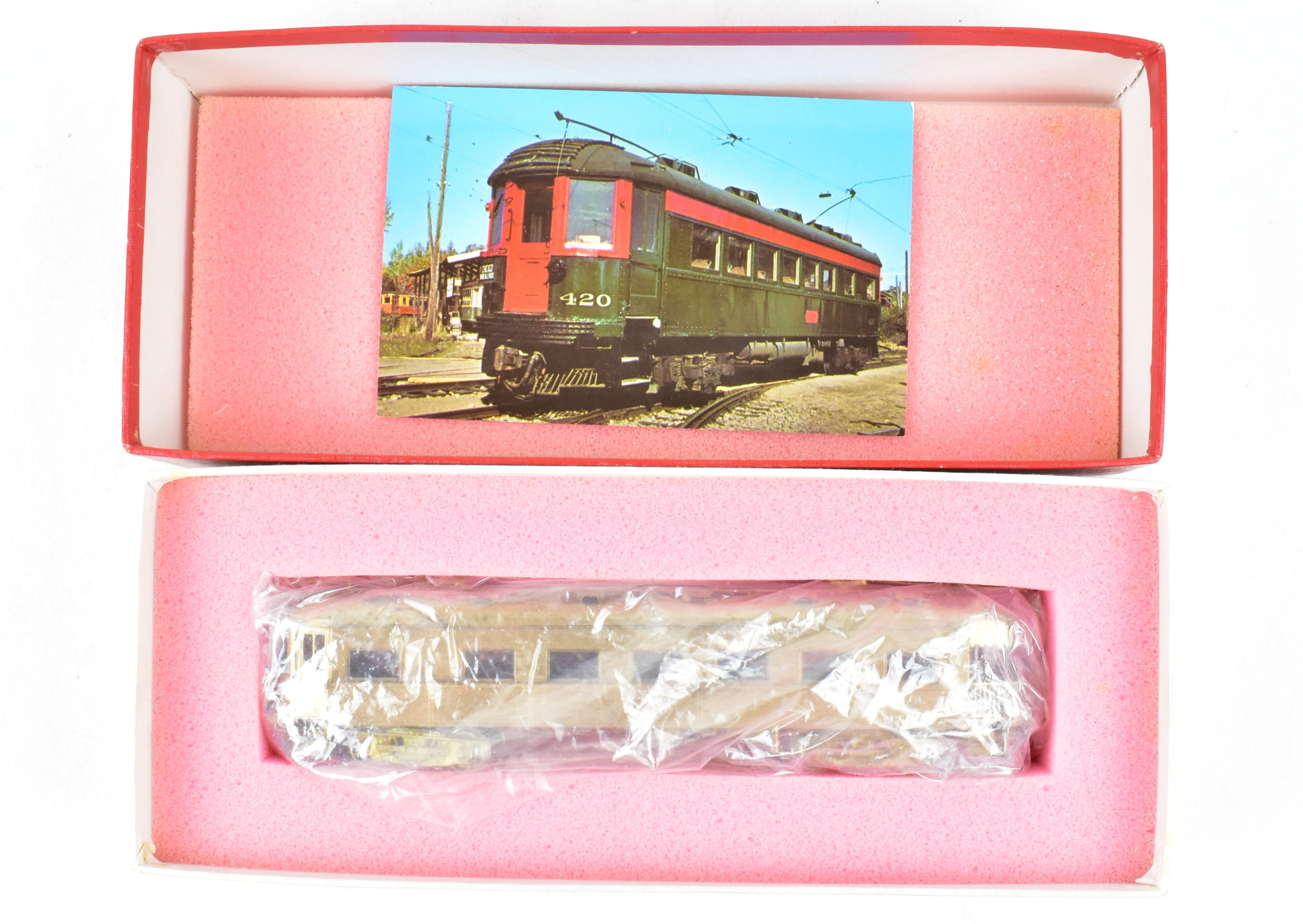 1978 HO Brass MTM Midwest Trolley Museum North Shore Line No. 410 Parlor Observation Trailer