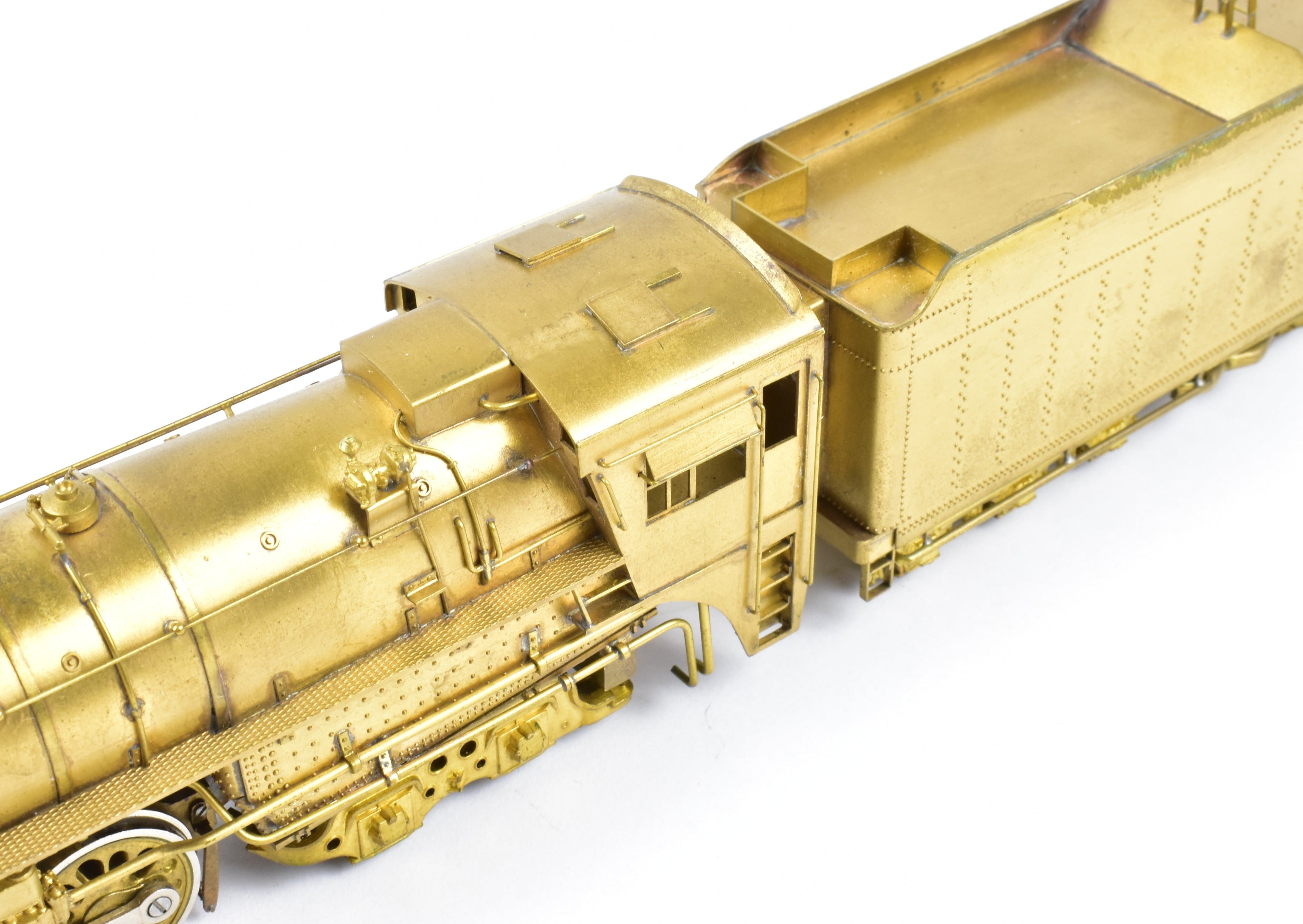 High - Quality HO Scale Brass Pacific Fast Mail Model - Toby's Denver & Rio Grande Western 4 - 8 - 4 Class M - 68 Steam Locomotive in ReBoxx Packaging