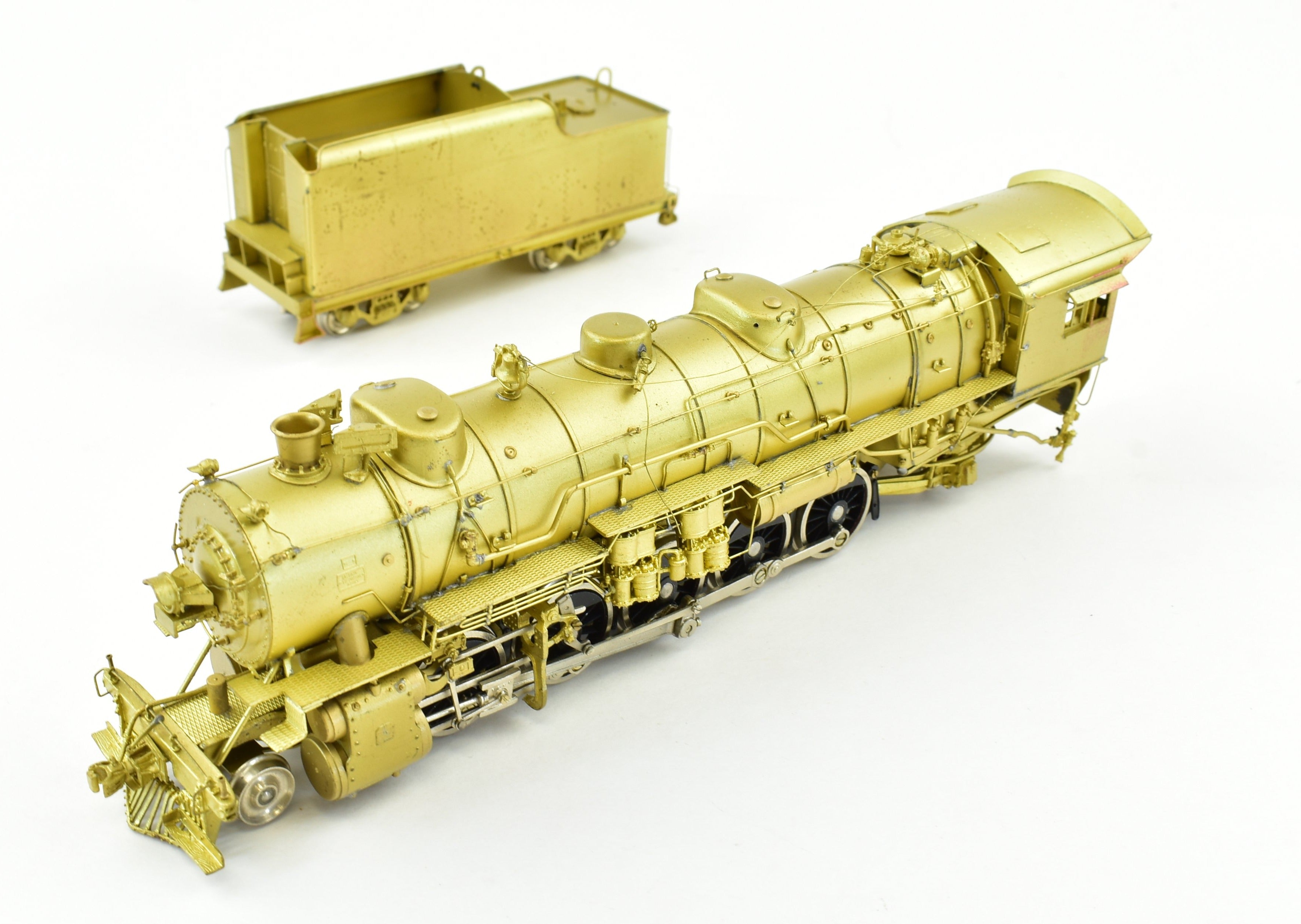 HO Scale Brass Model Train - Sunset Models Missouri Pacific 2-10-2 Locomotive Replica
