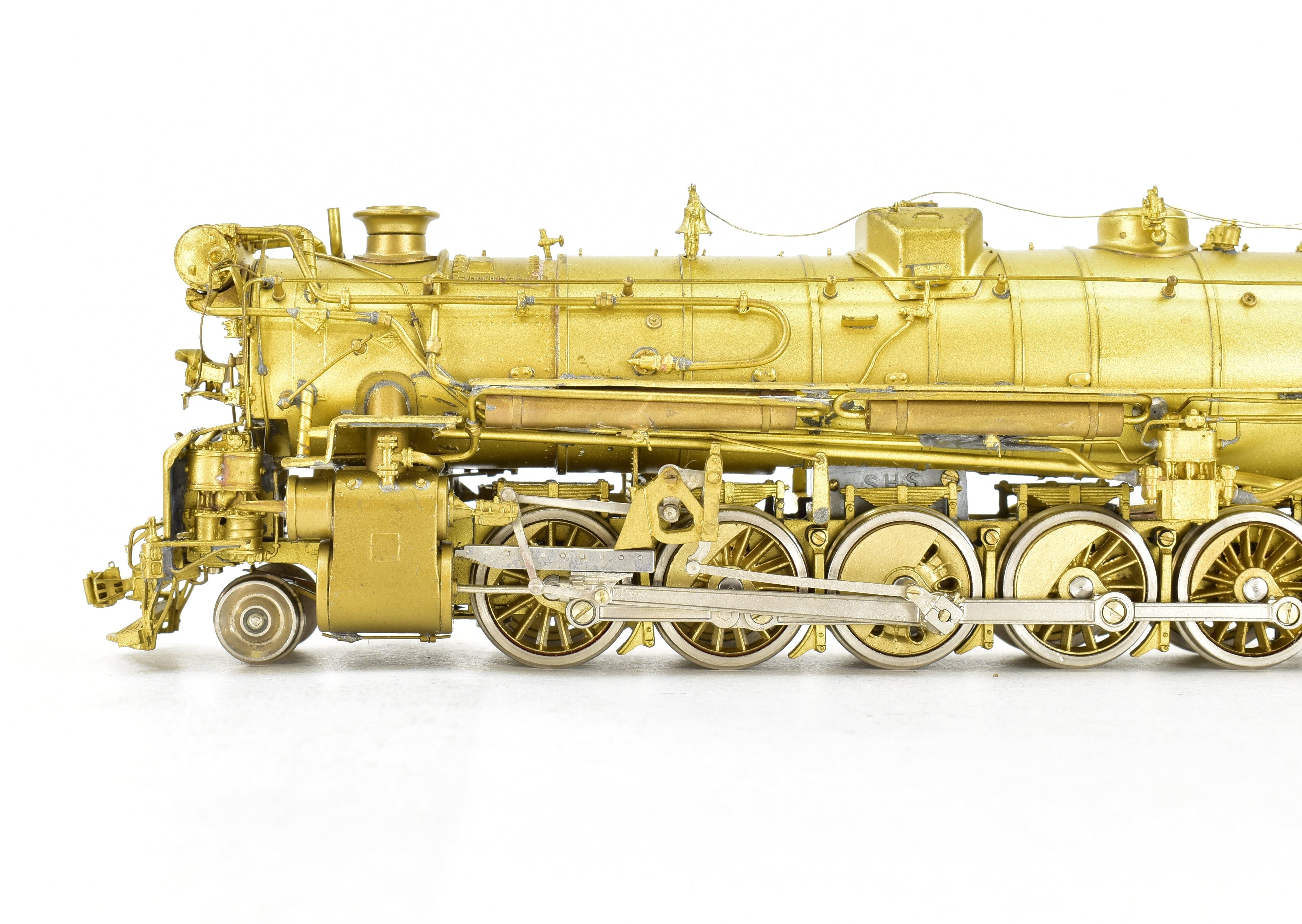 HO Scale Brass Texas & Pacific I-1A 2-10-4 #610 Sunset Model