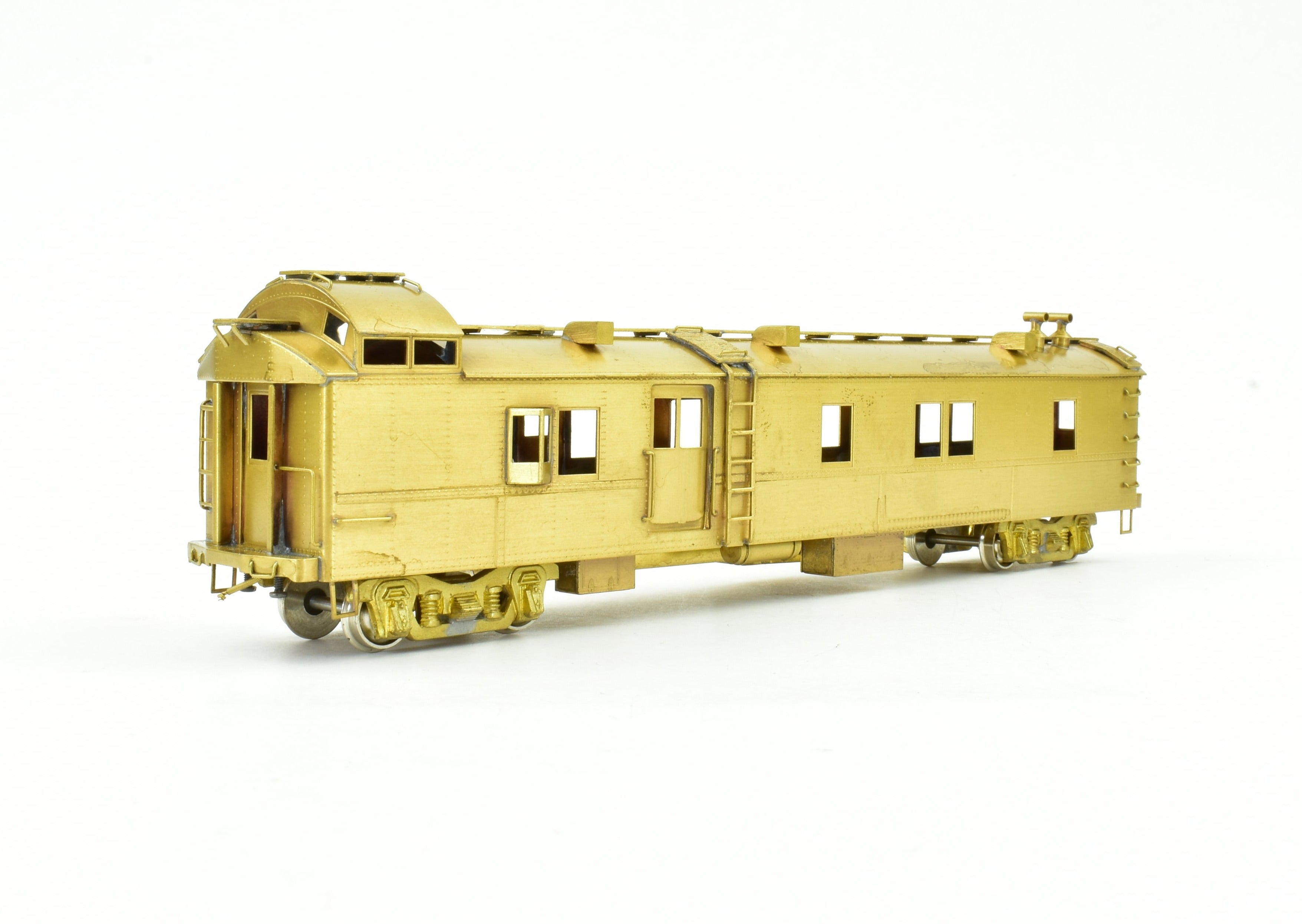 NJ Custom Brass HO Scale Nickel Plate Road Dynamometer Car Model