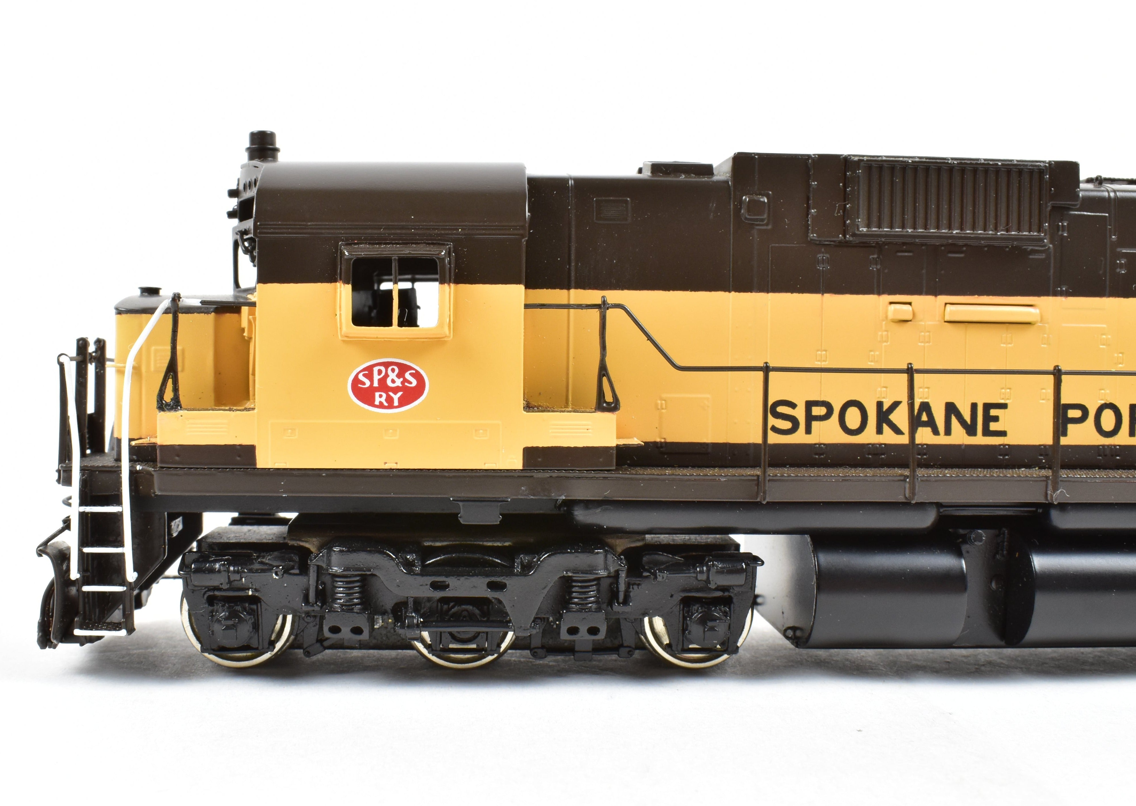 HO Brass Oriental Limited SP&S Alco C - 636 Un - numbered Freight Locomotive