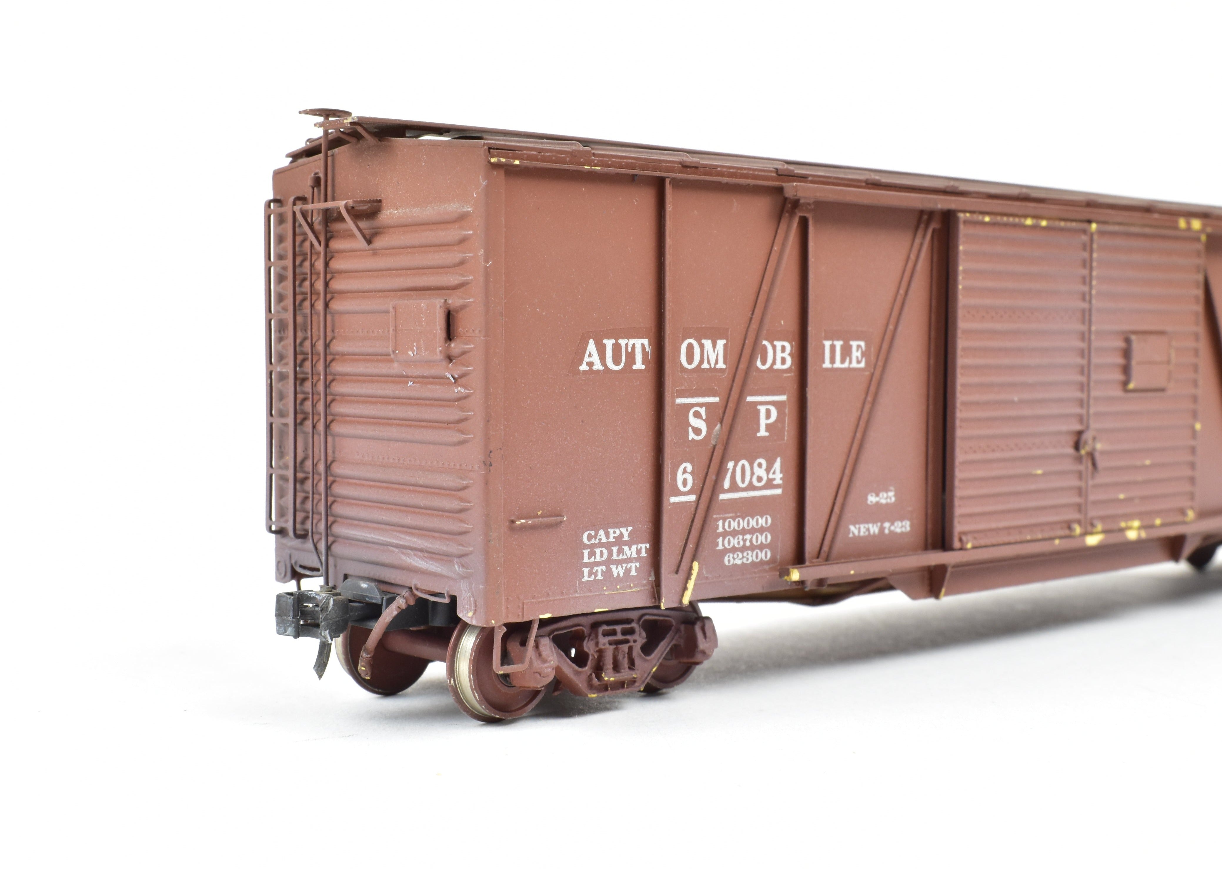 HO Scale Brass Southern Pacific 50-Ton Single Sheathed Automobile Box Car