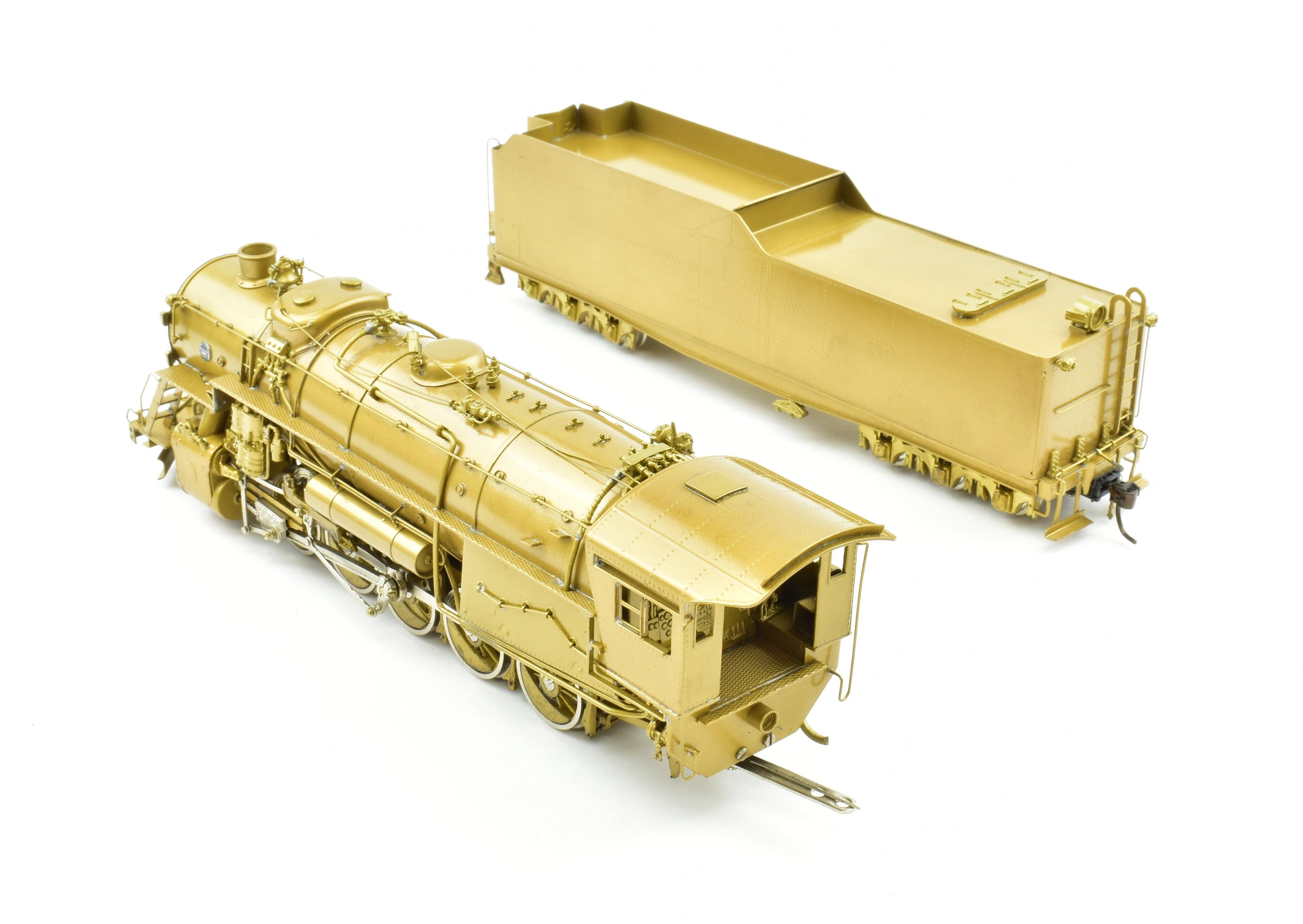 High - Quality HO Scale Brass Model Train - Western Maryland I - 2 2 - 10 - 0 Decapod, Custom - Built by NJ Custom Brass