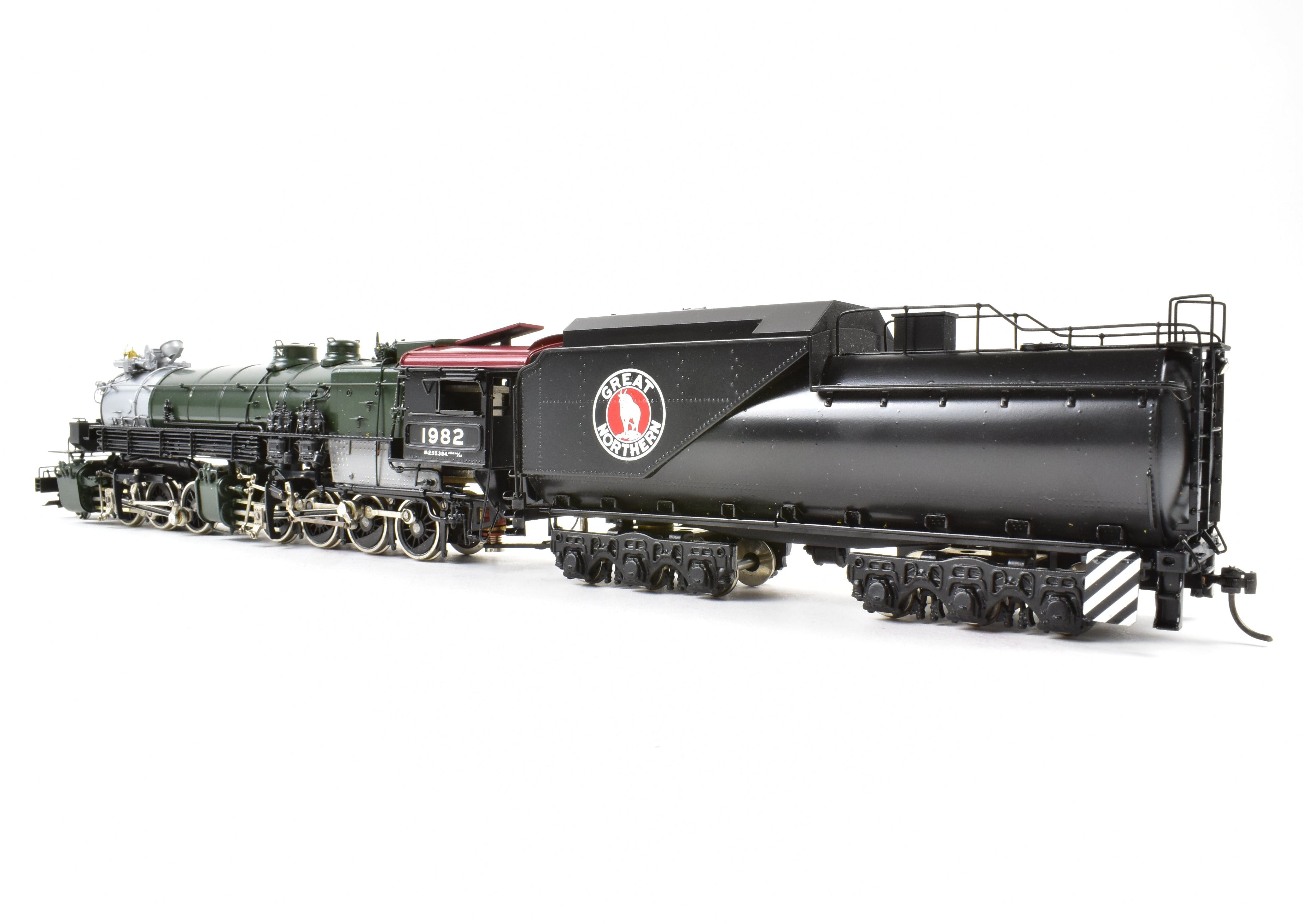 HO Scale Brass PFM - Tenshodo GN Model Train - Great Northern 2-6-8-0 Class M-2 Locomotive from 1973 Run