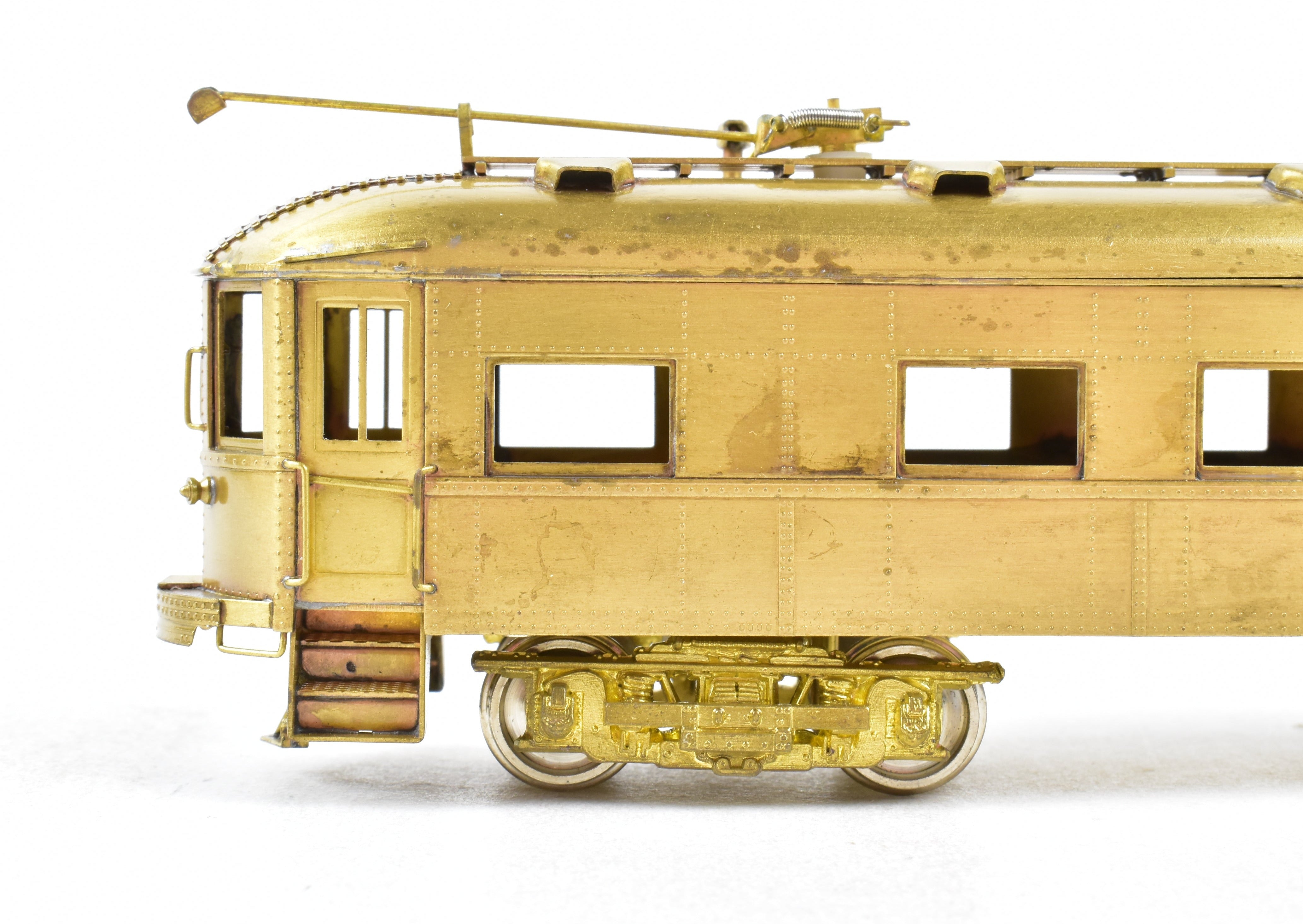 1978 HO Brass MTM Midwest Trolley Museum North Shore Line No. 410 Parlor Observation Trailer