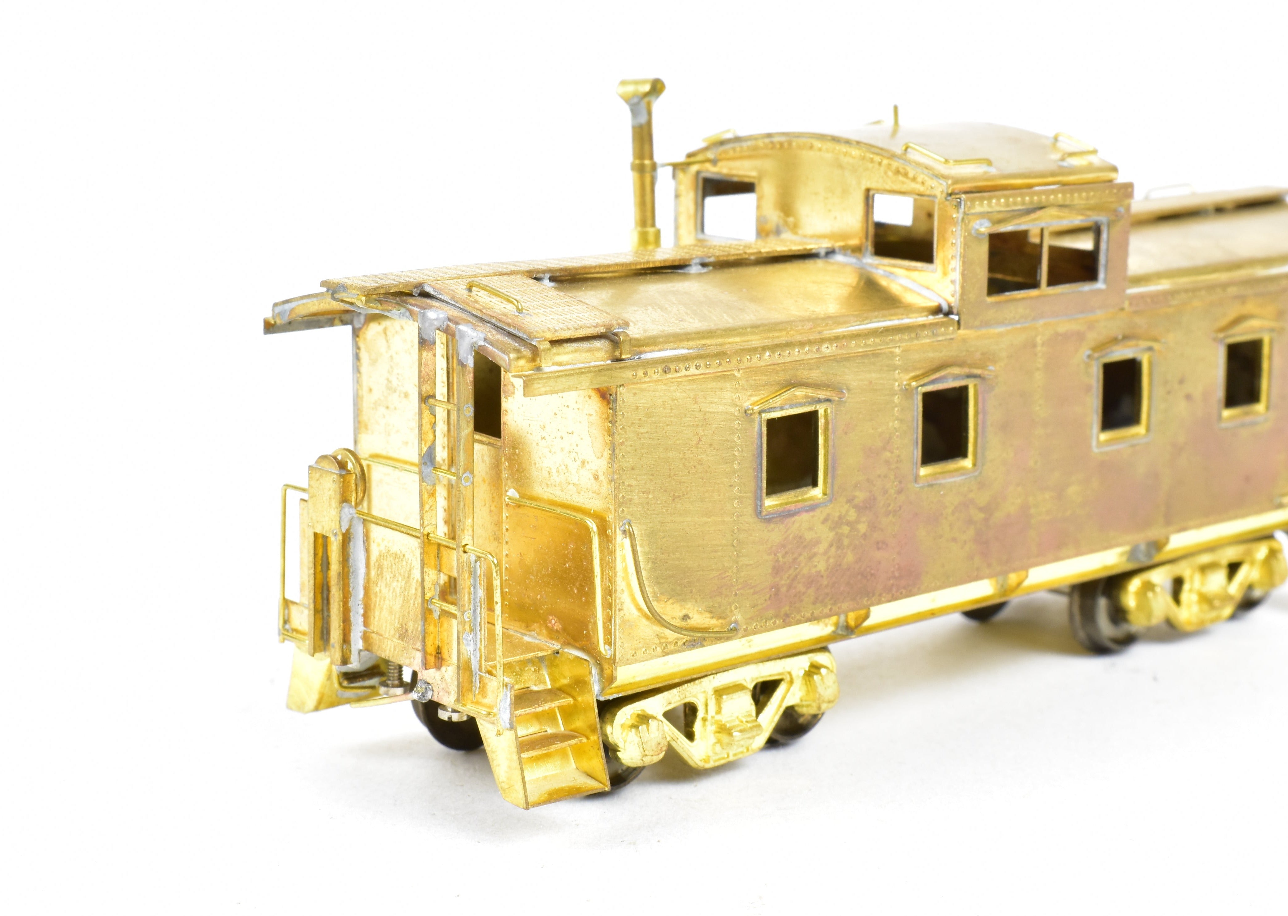 1975 HO Scale Brass Nickel Plate Products DLW Caboose from Japan