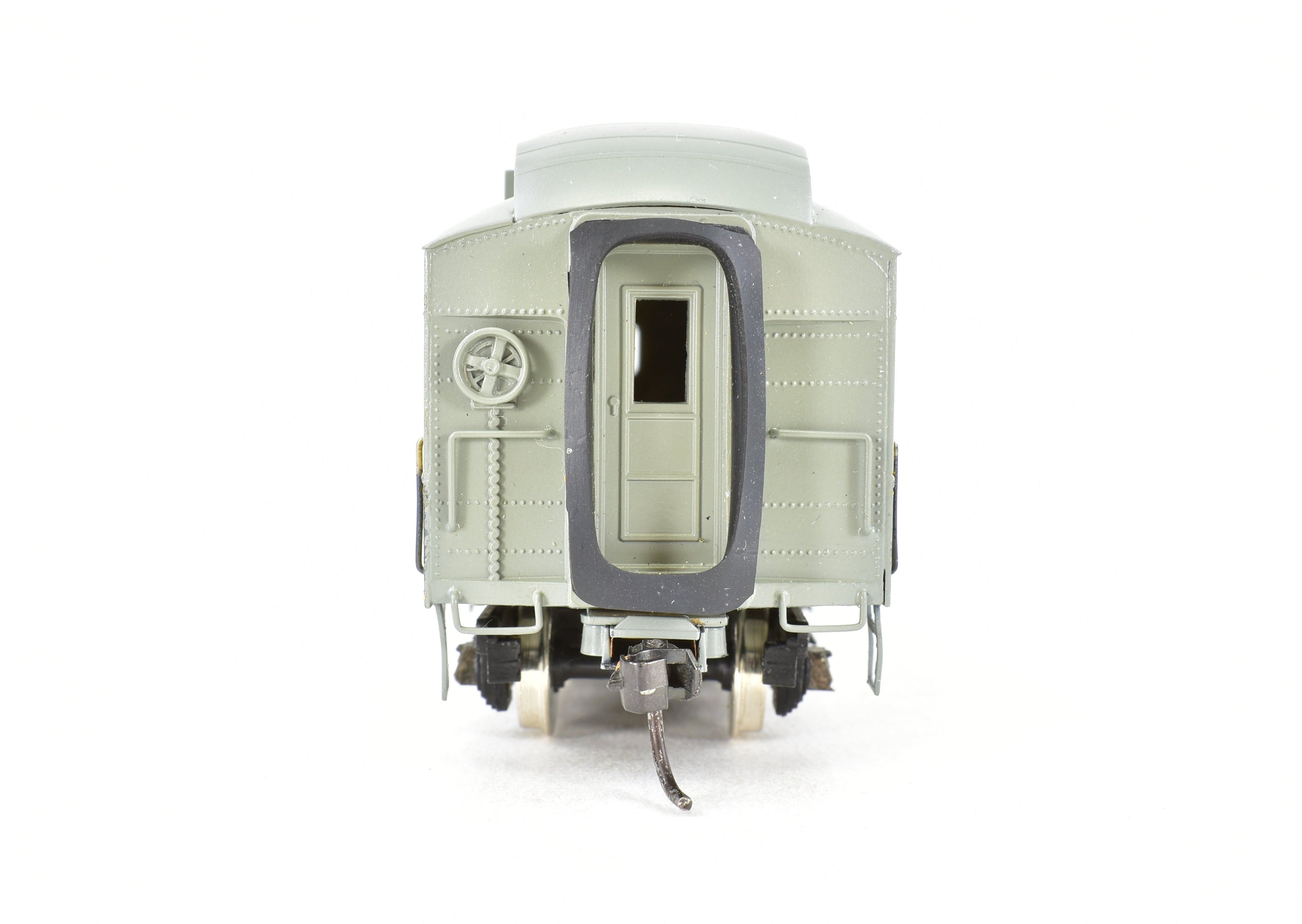 HO Scale Brass Lambert B&O (Baltimore & Ohio) Heavyweight 60-Foot Baggage Car with Custom Painting and Central Valley Trucks