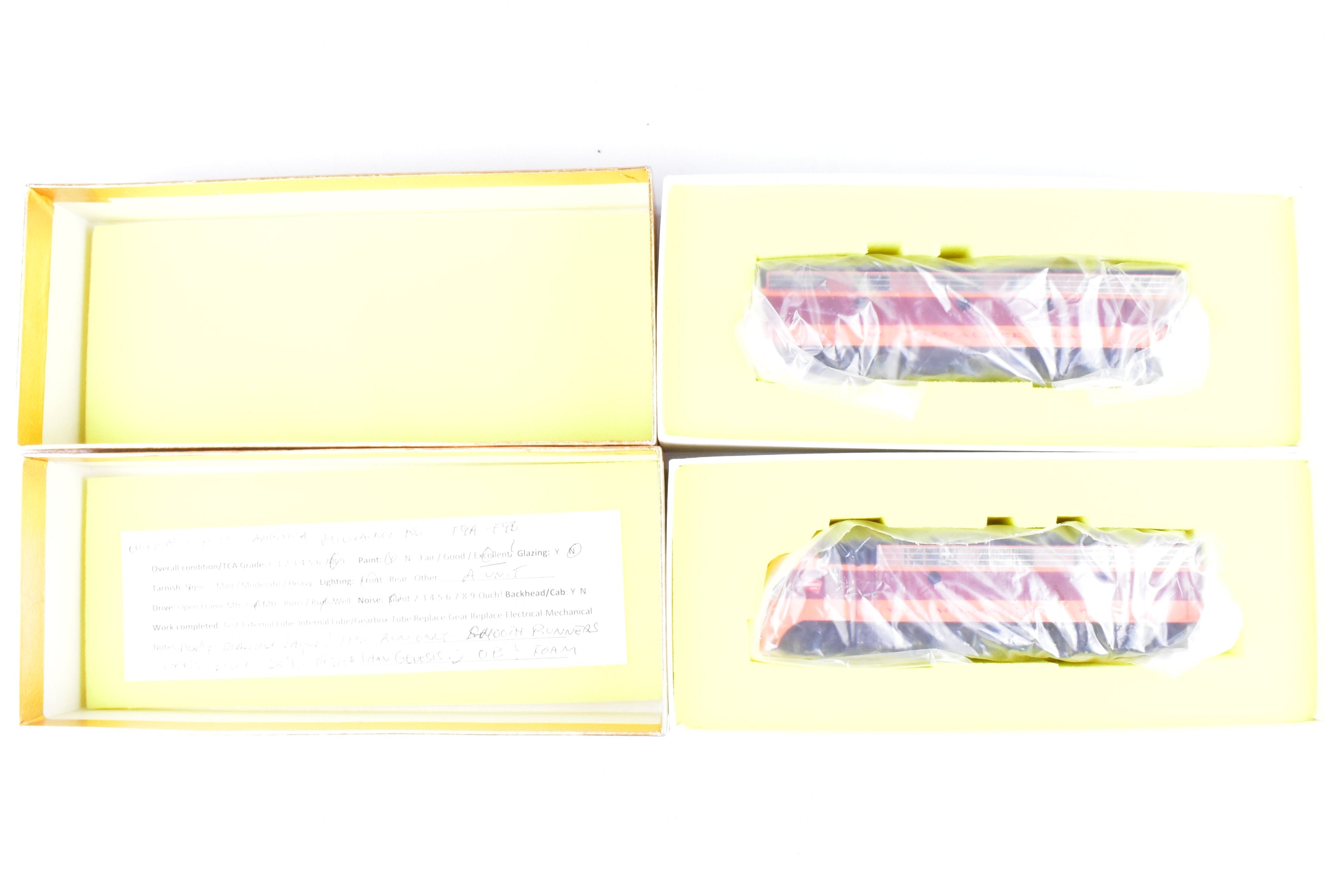 HO Scale Brass Milwaukee Road EMD F9A/F9B Lettered But Un - numbered Models