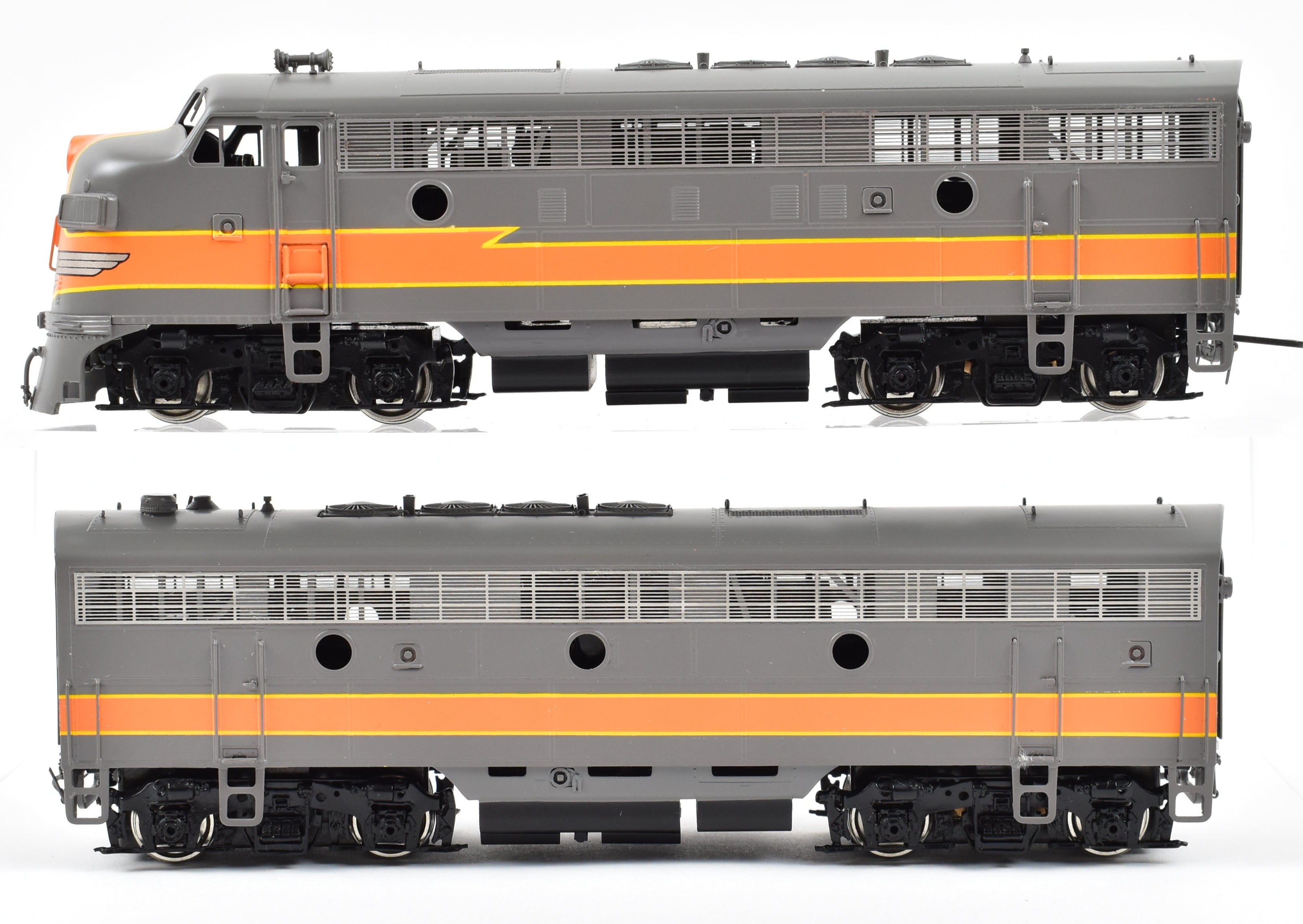 HO Brass Oriental Limited Milwaukee Road EMD F3A/F3B Un-numbered Lettered Models