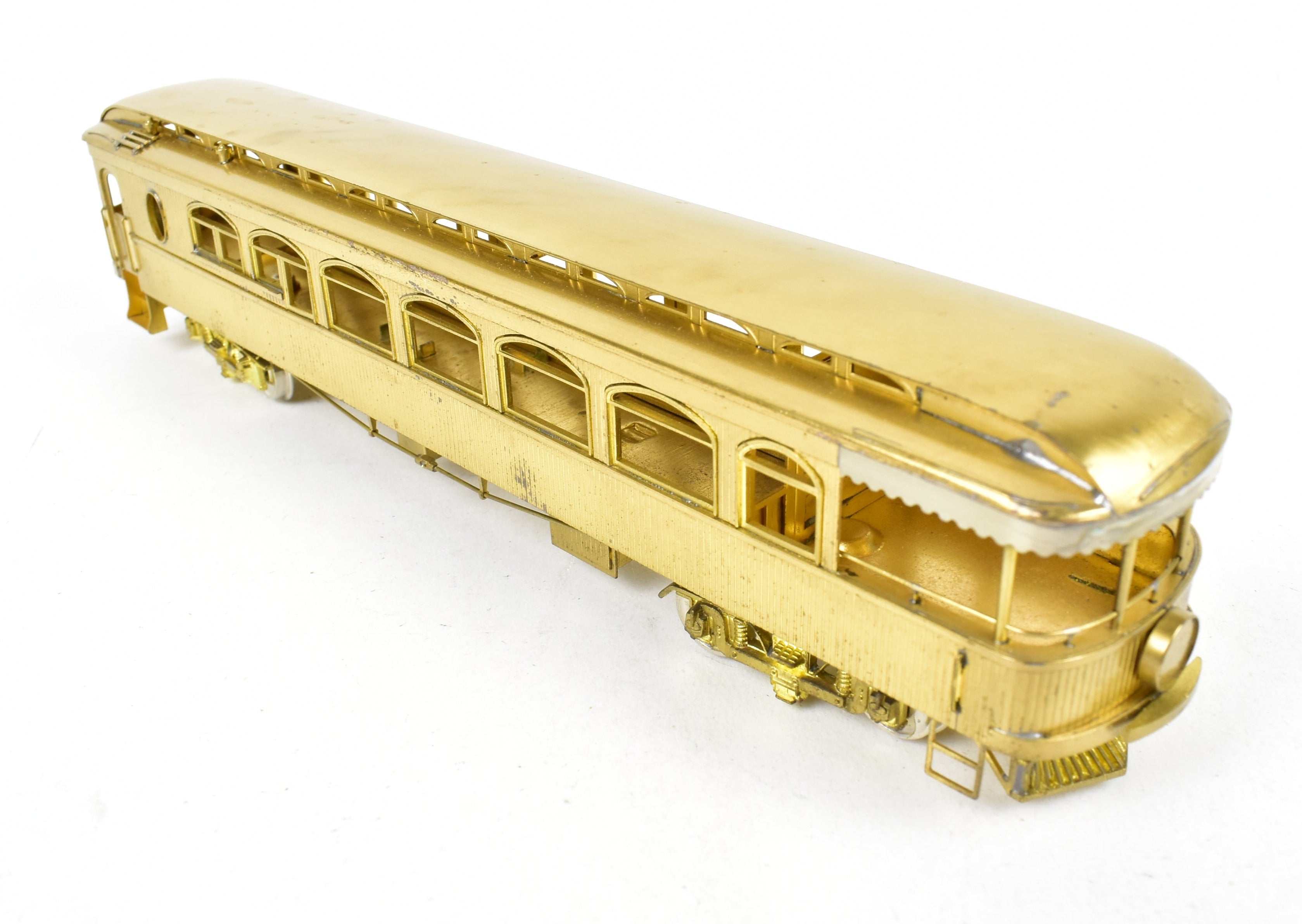 HO Scale Brass Suydam Sacramento Northern Niles Wood Interurban Parlor Car Model - Bidwell Version