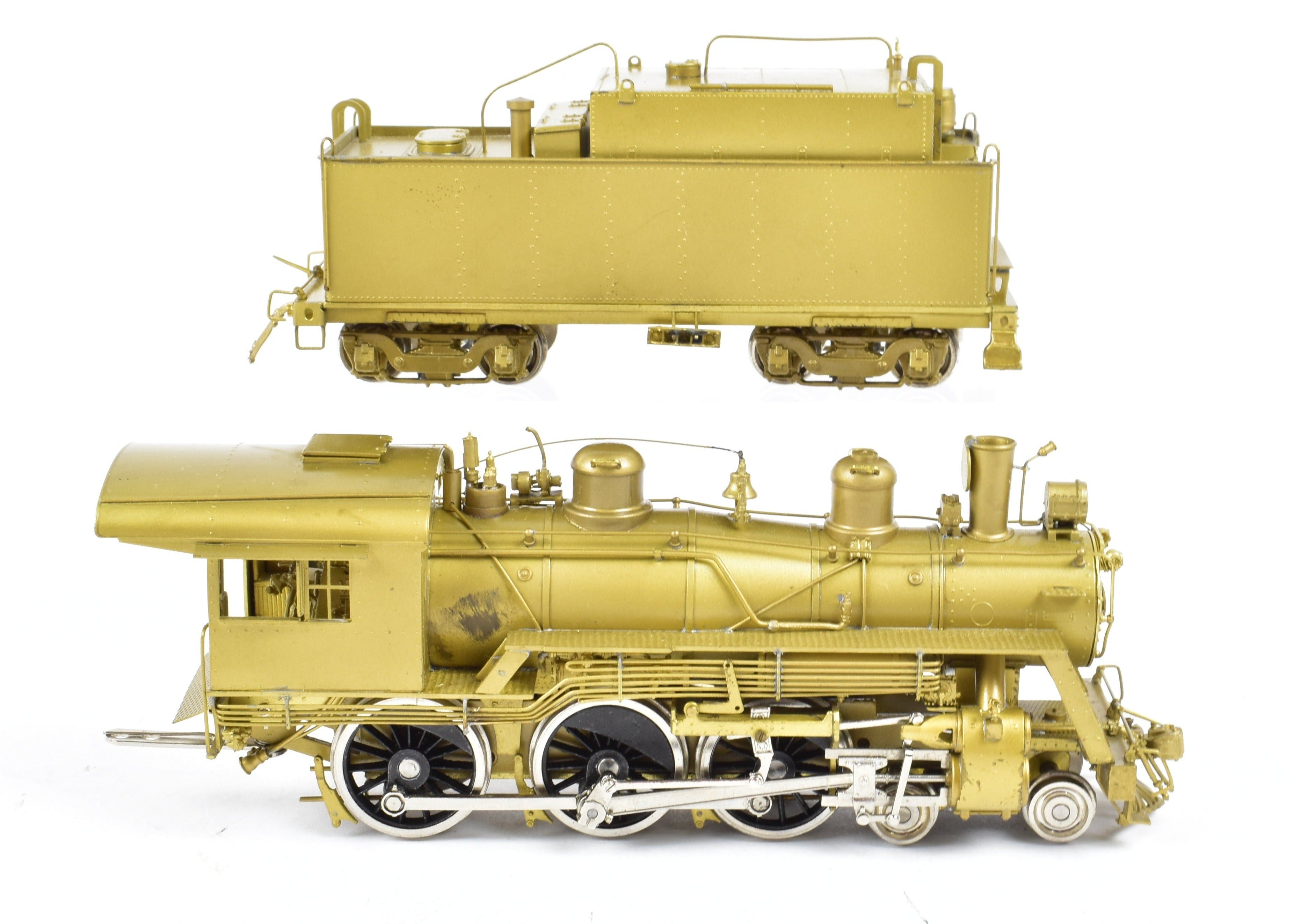 High - Quality HO Scale Brass Pacific Fast Mail Model (PFM) by Samhongsa - Louisiana & Arkansas 4 - 6 - 0 Ten Wheeler Steam Locomotive