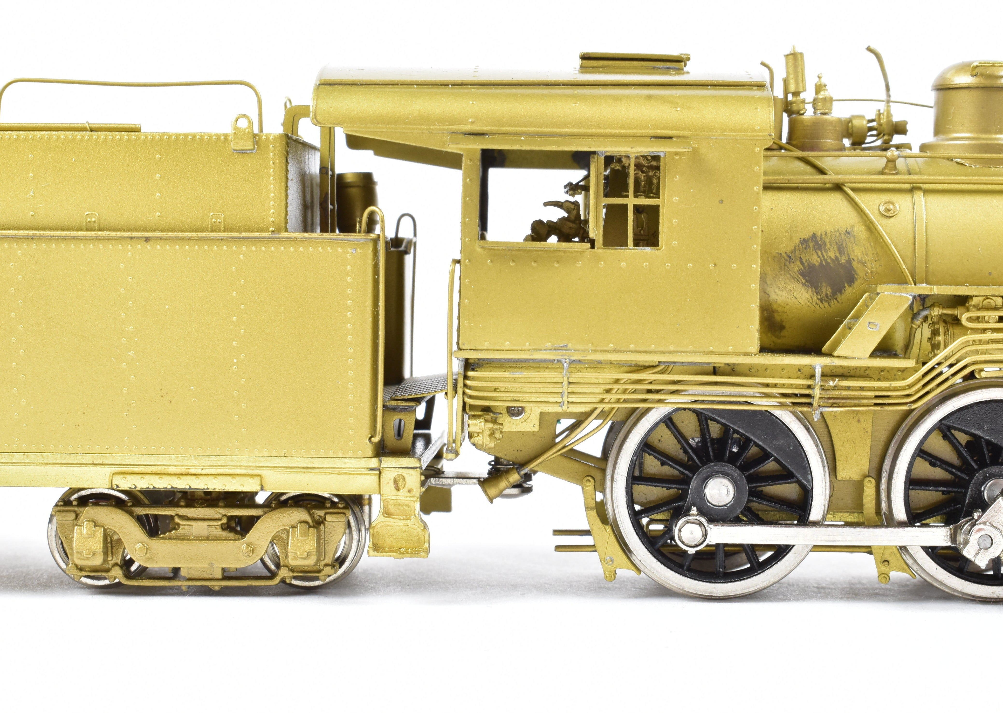 High - Quality HO Scale Brass Pacific Fast Mail Model (PFM) by Samhongsa - Louisiana & Arkansas 4 - 6 - 0 Ten Wheeler Steam Locomotive