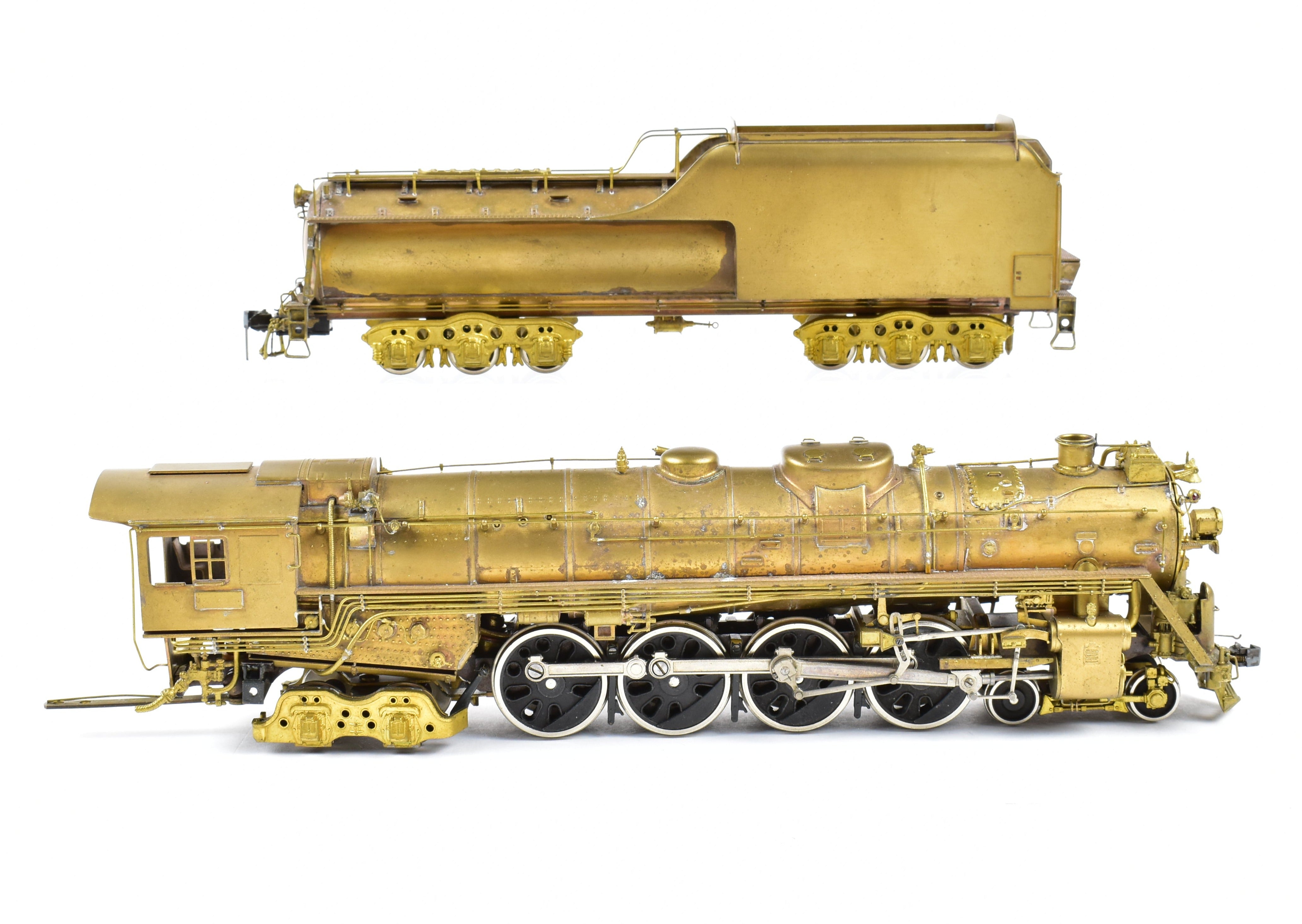 HO Scale Brass PFM Fujiyama 4-8-4 'The Governor' Model, Well-Serviced