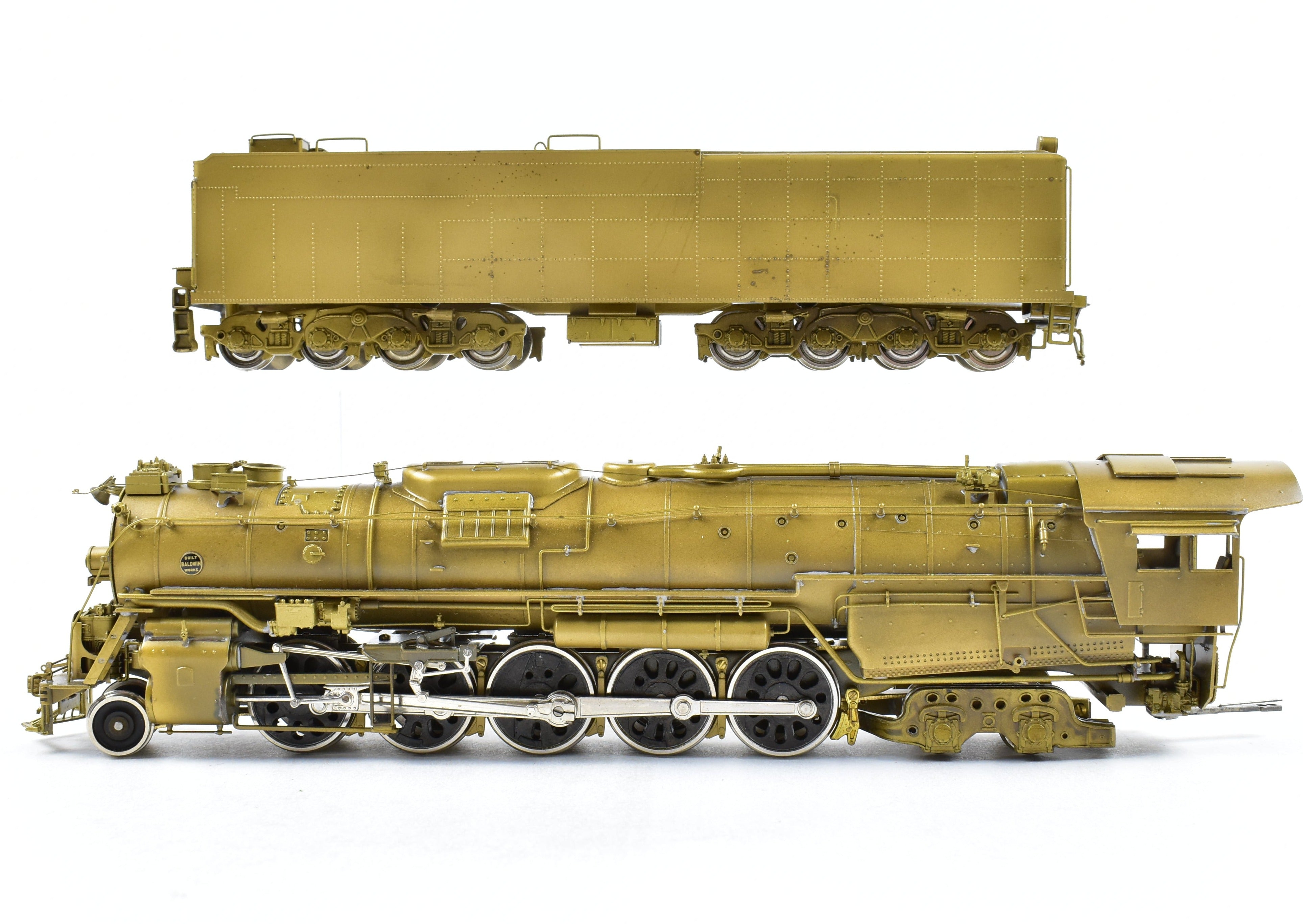 1982 HO Brass PFM - United ATSF Santa Fe 2-10-4 Late Version #5020 in ReBoxx