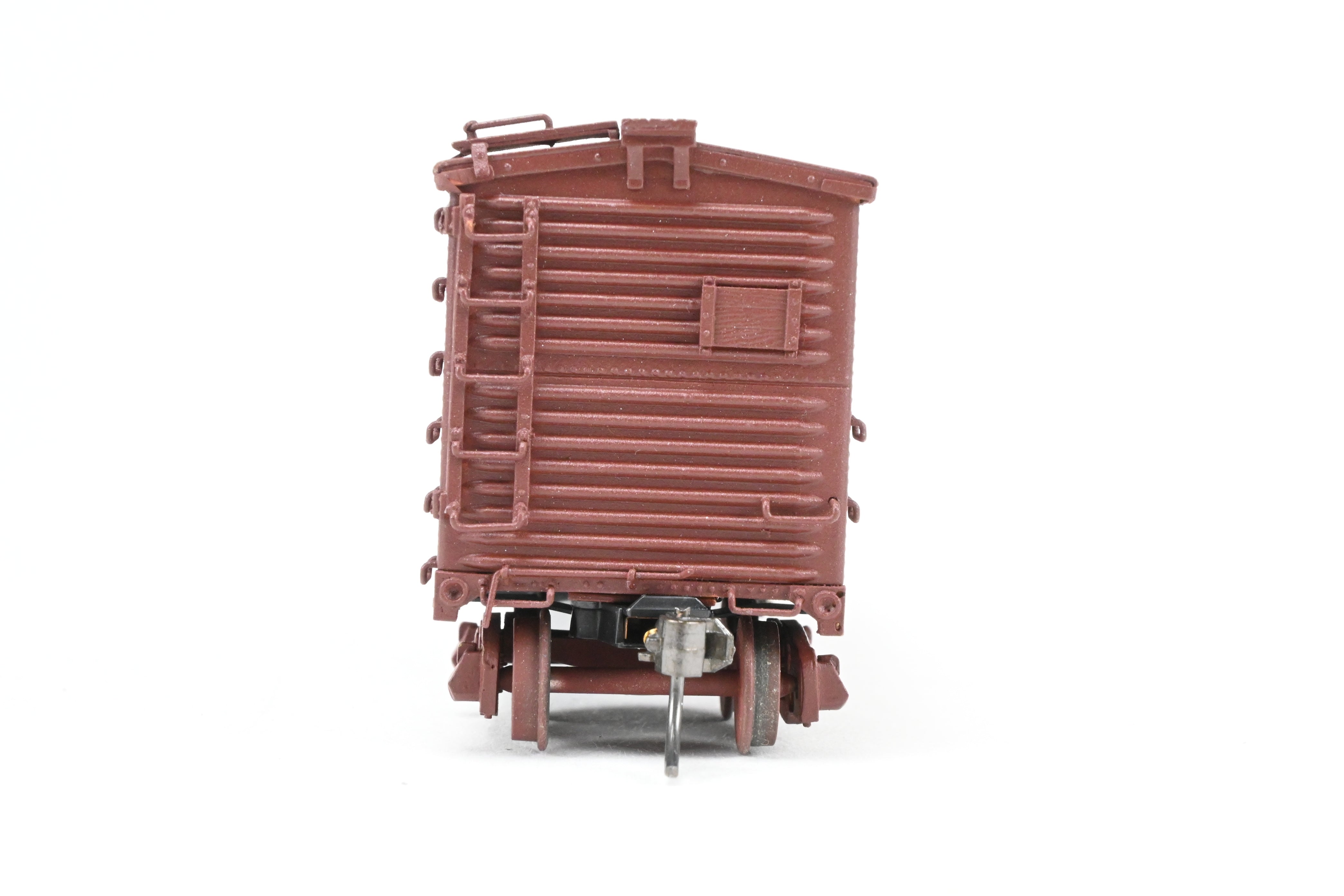 HO Scale Brass Model of Pecos River Brass ATSF - Santa Fe Bx - 6 Boxcar with CP Number 120116
