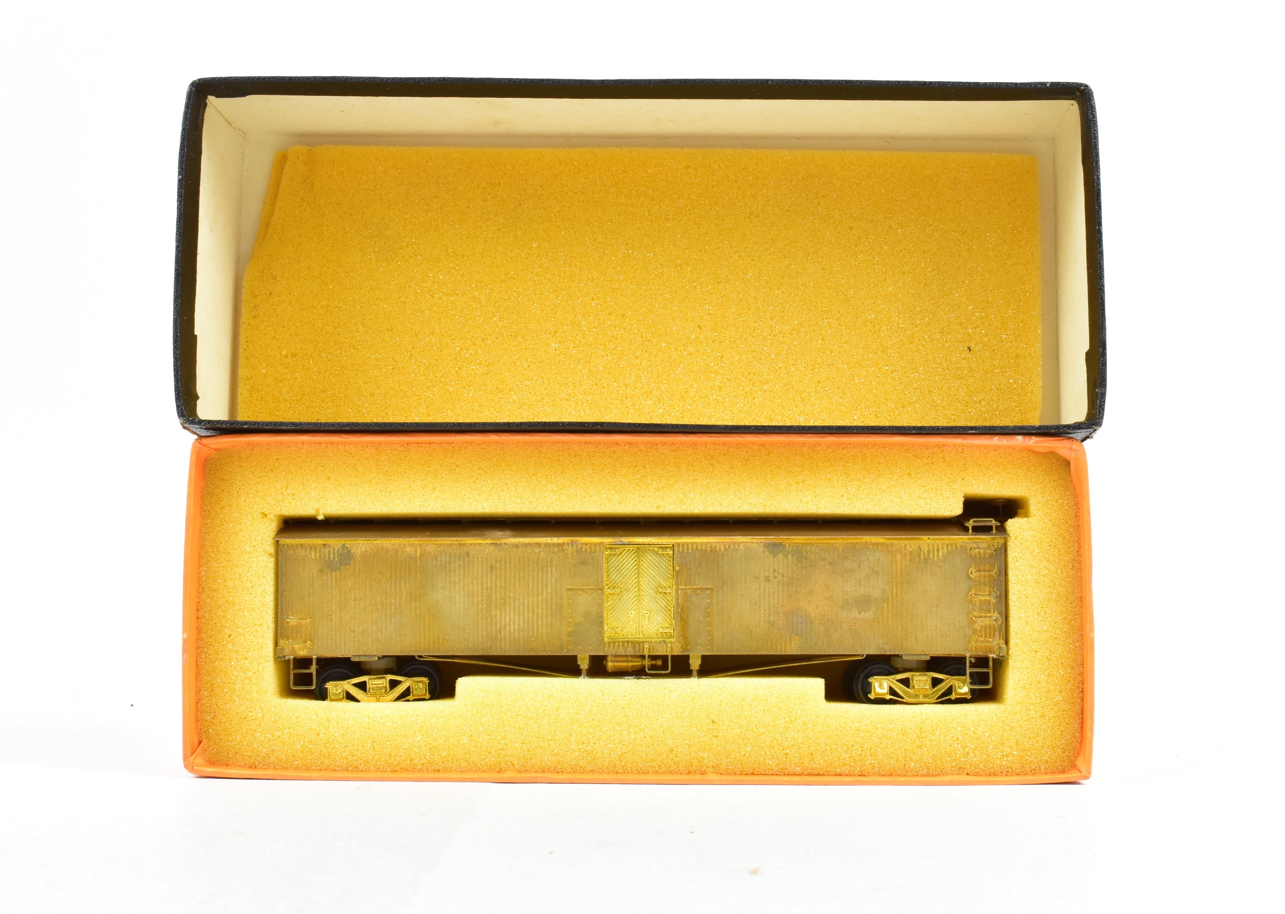 HO Scale Brass Nickel - Plated New York Ontario & Western Milk Car Model